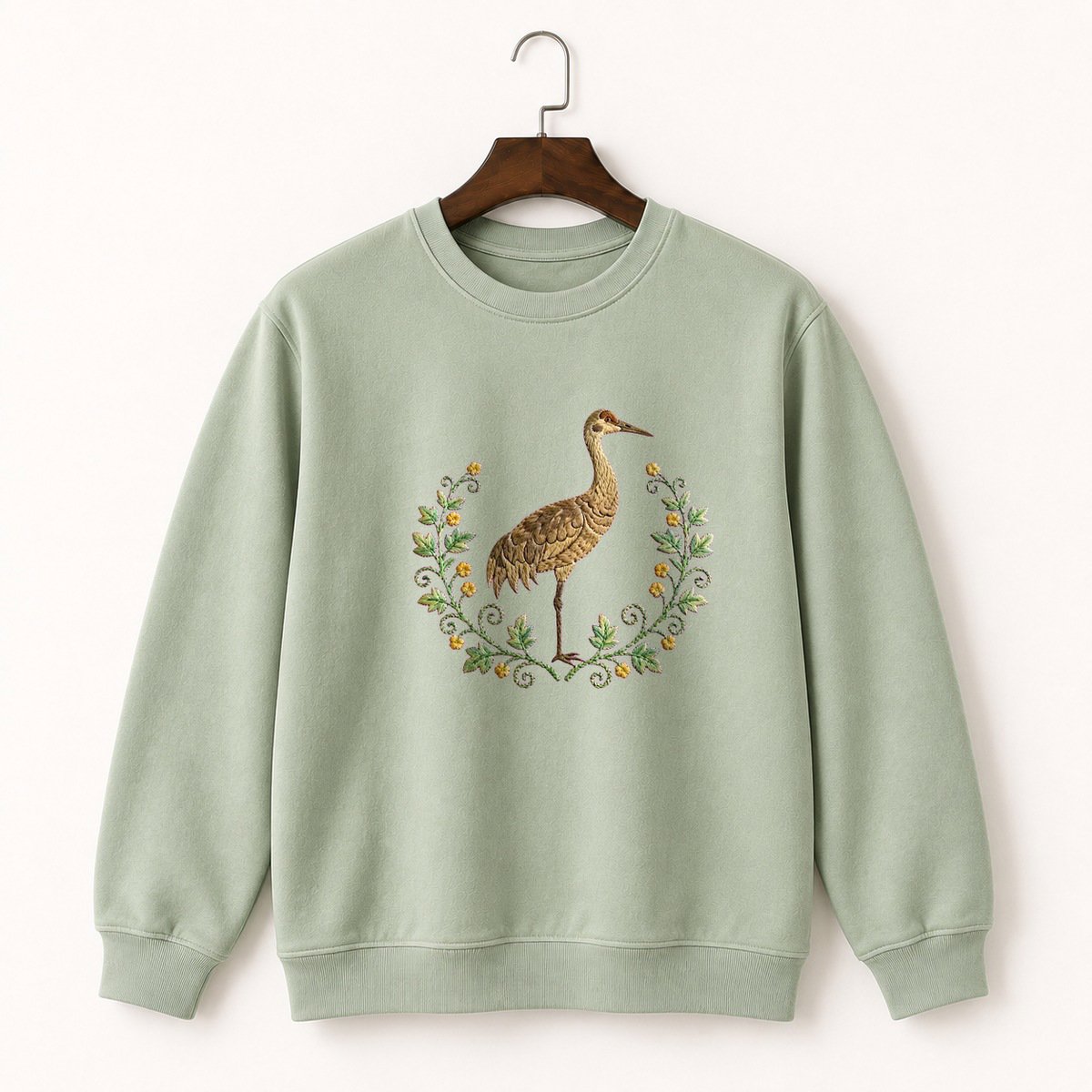 Sandhill Crane Crewneck Sweatshirt 2
