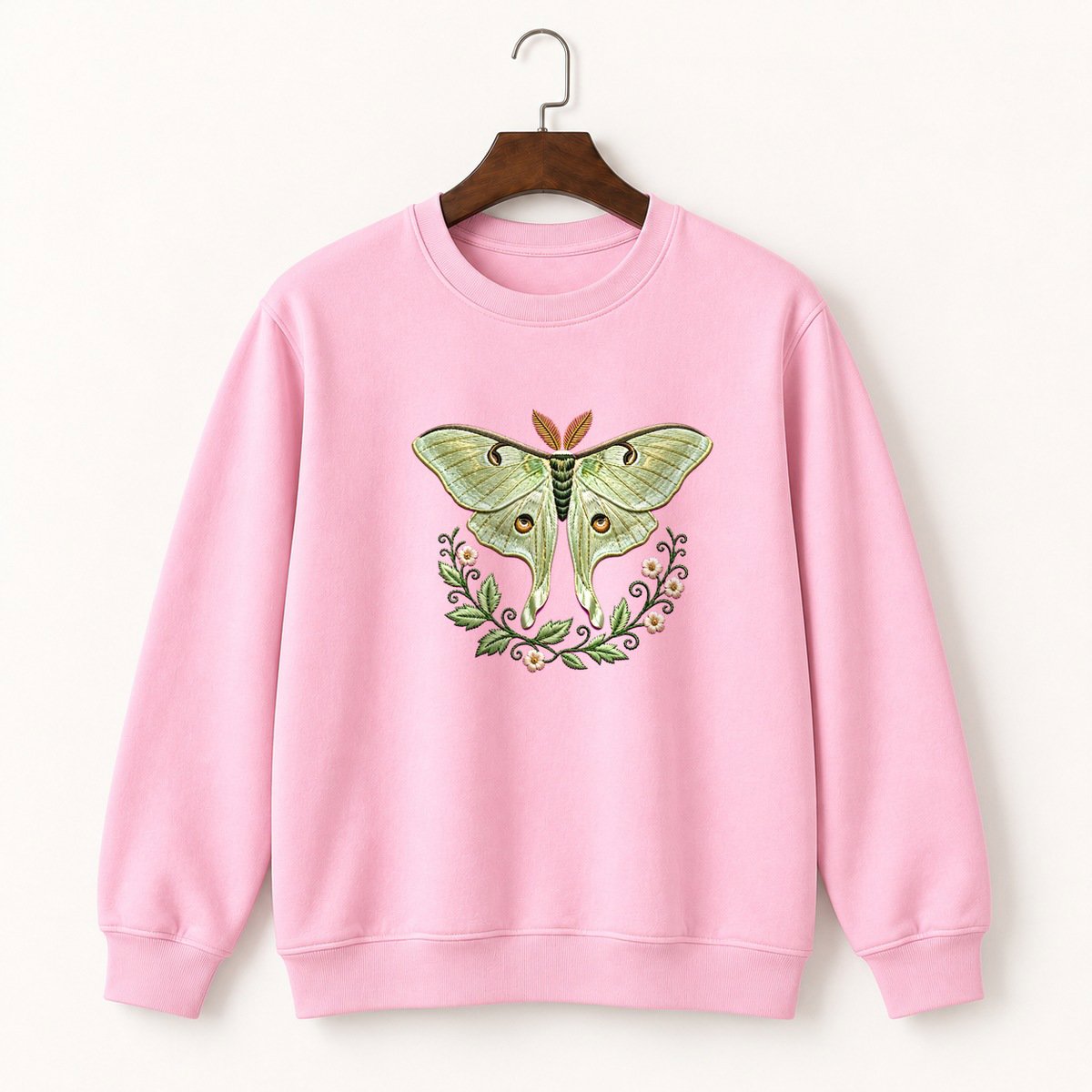Luna Moth Crewneck Sweatshirt 4