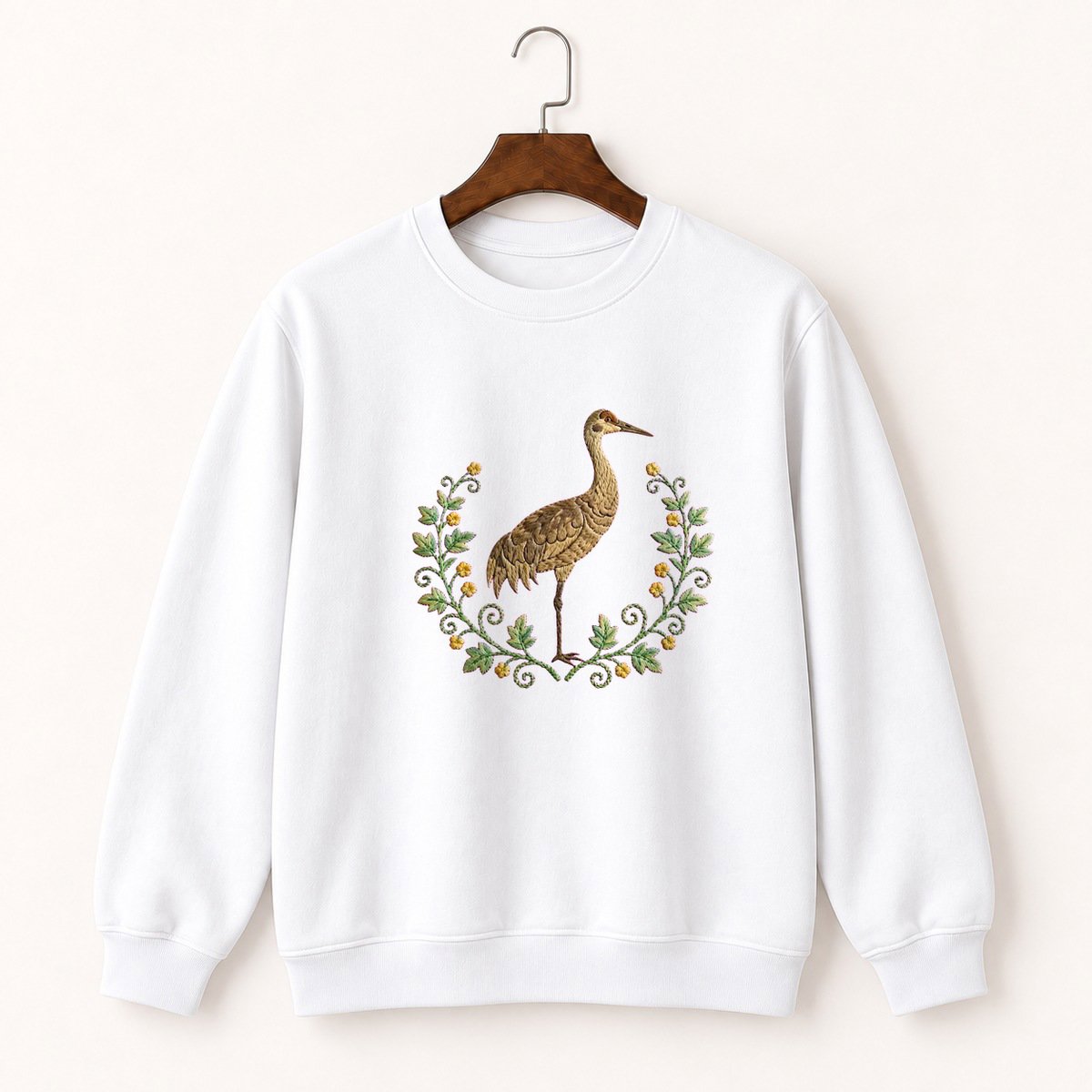 Sandhill Crane Crewneck Sweatshirt 5