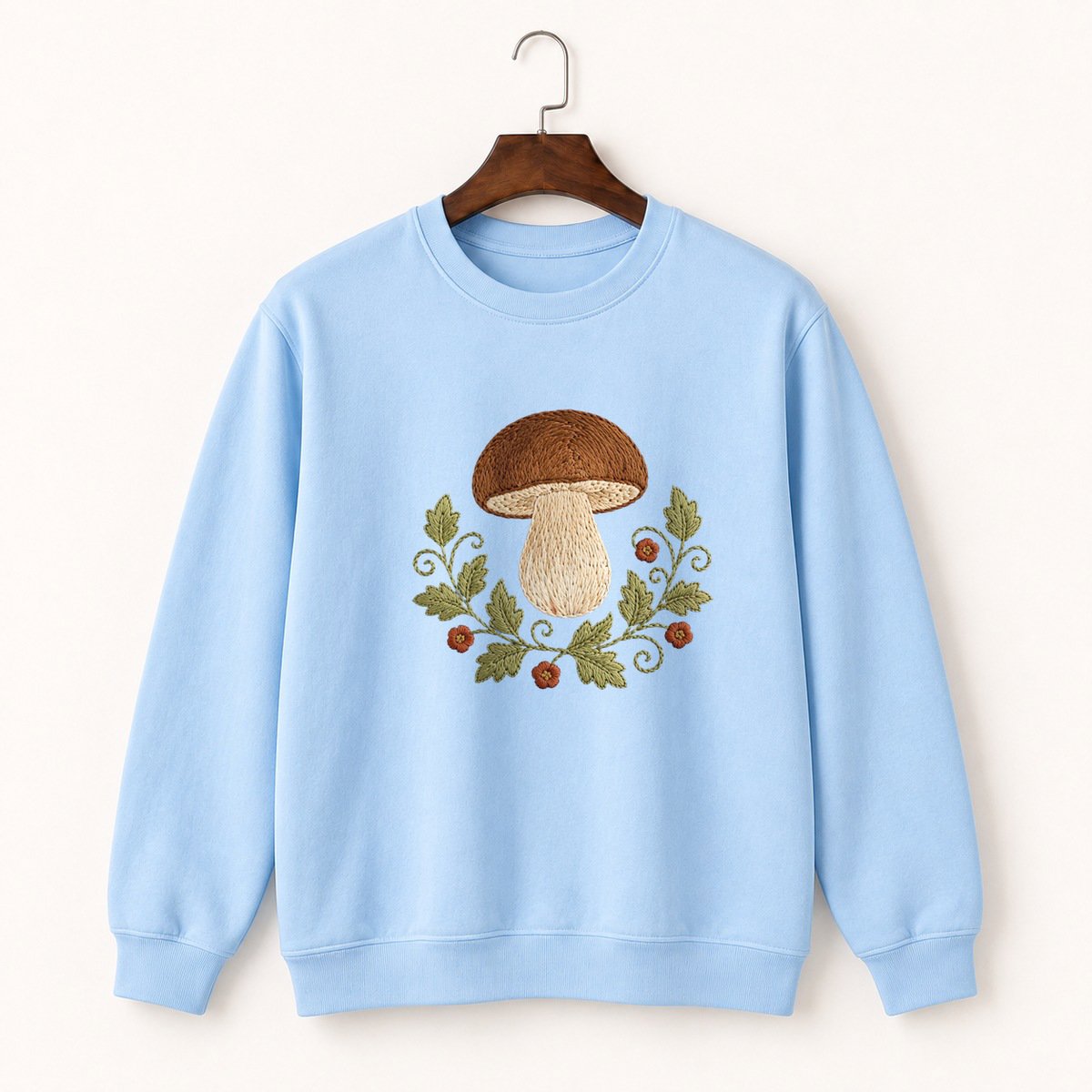 Bolete Mushroom Crewneck Sweatshirt 1