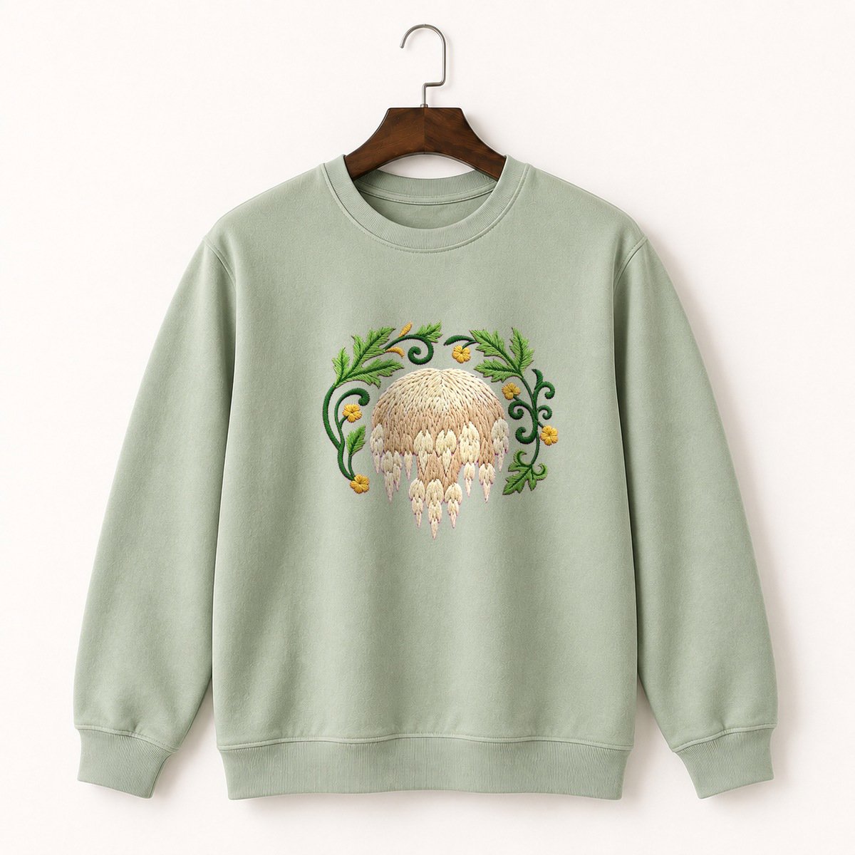 Lion's Mane Mushroom Crewneck Sweatshirt 2