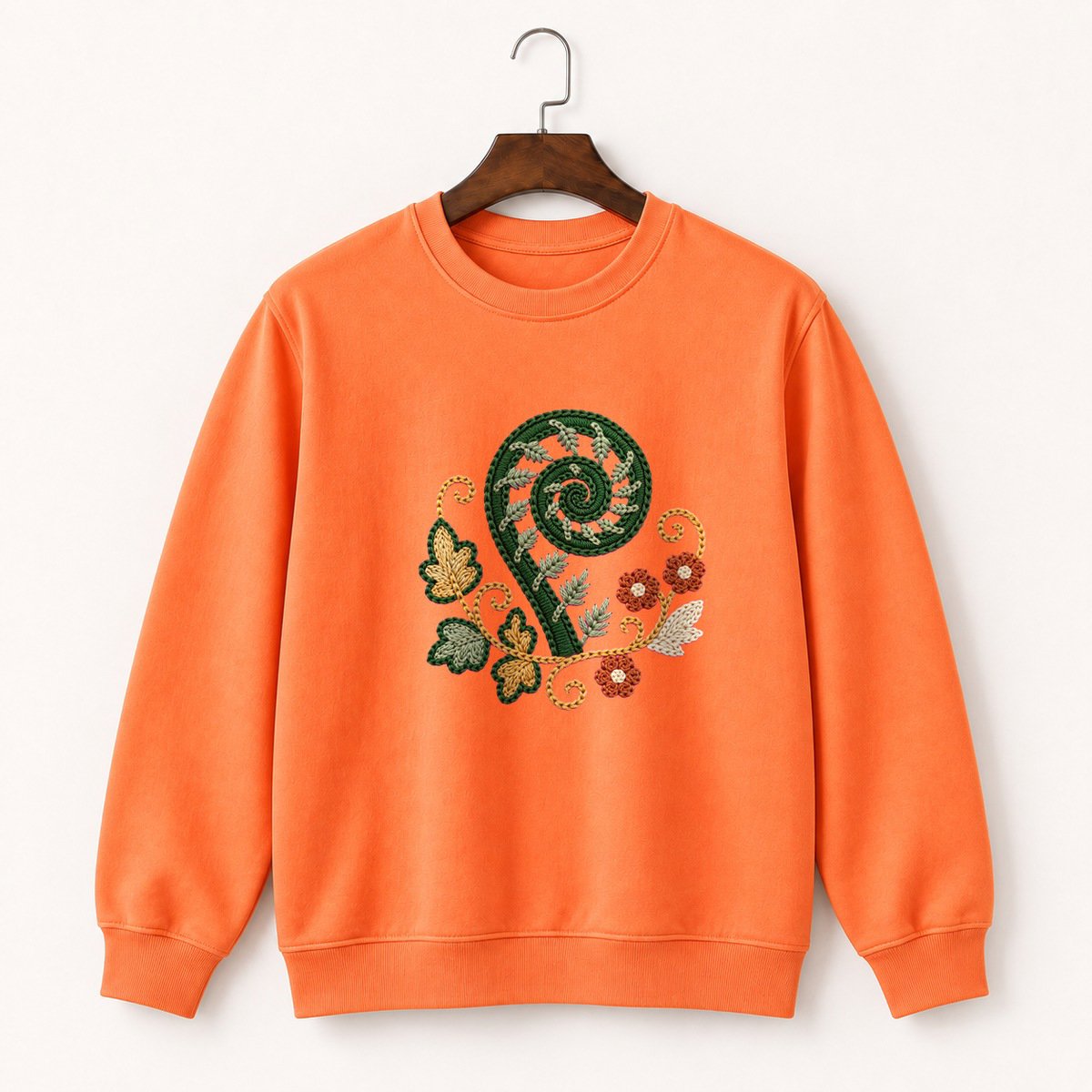 Fiddlehead Fern Crewneck Sweatshirt 3