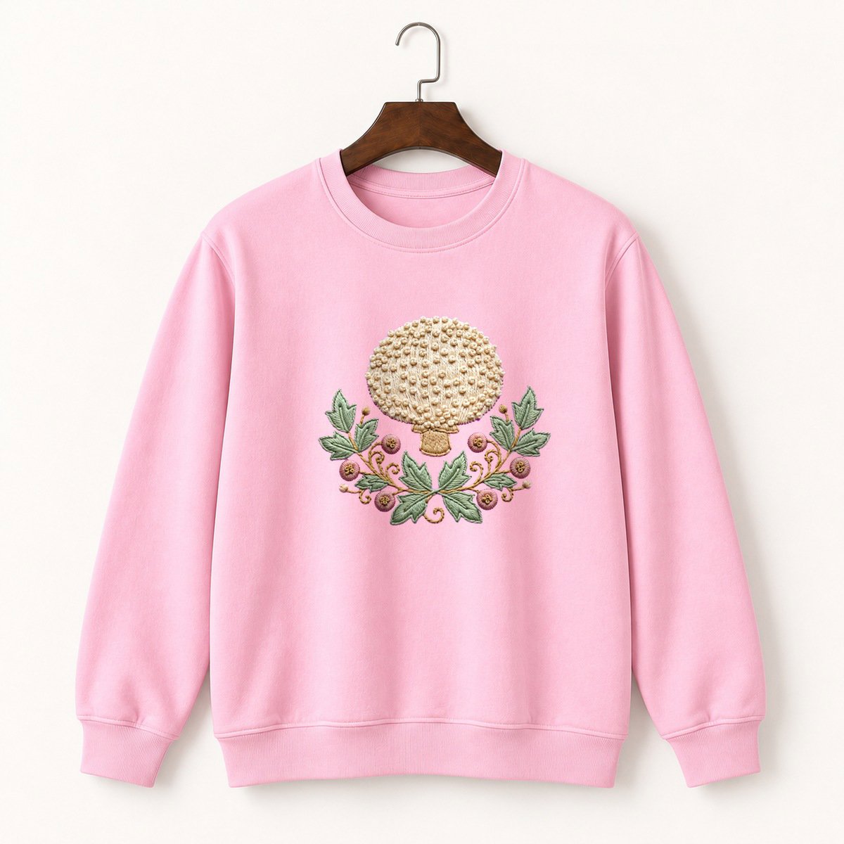 Puffball Mushroom Crewneck Sweatshirt 4
