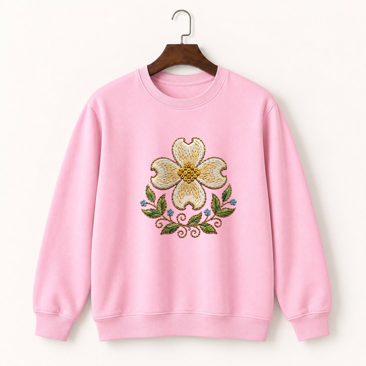 Dogwood Blossom Crewneck Sweatshirt 4