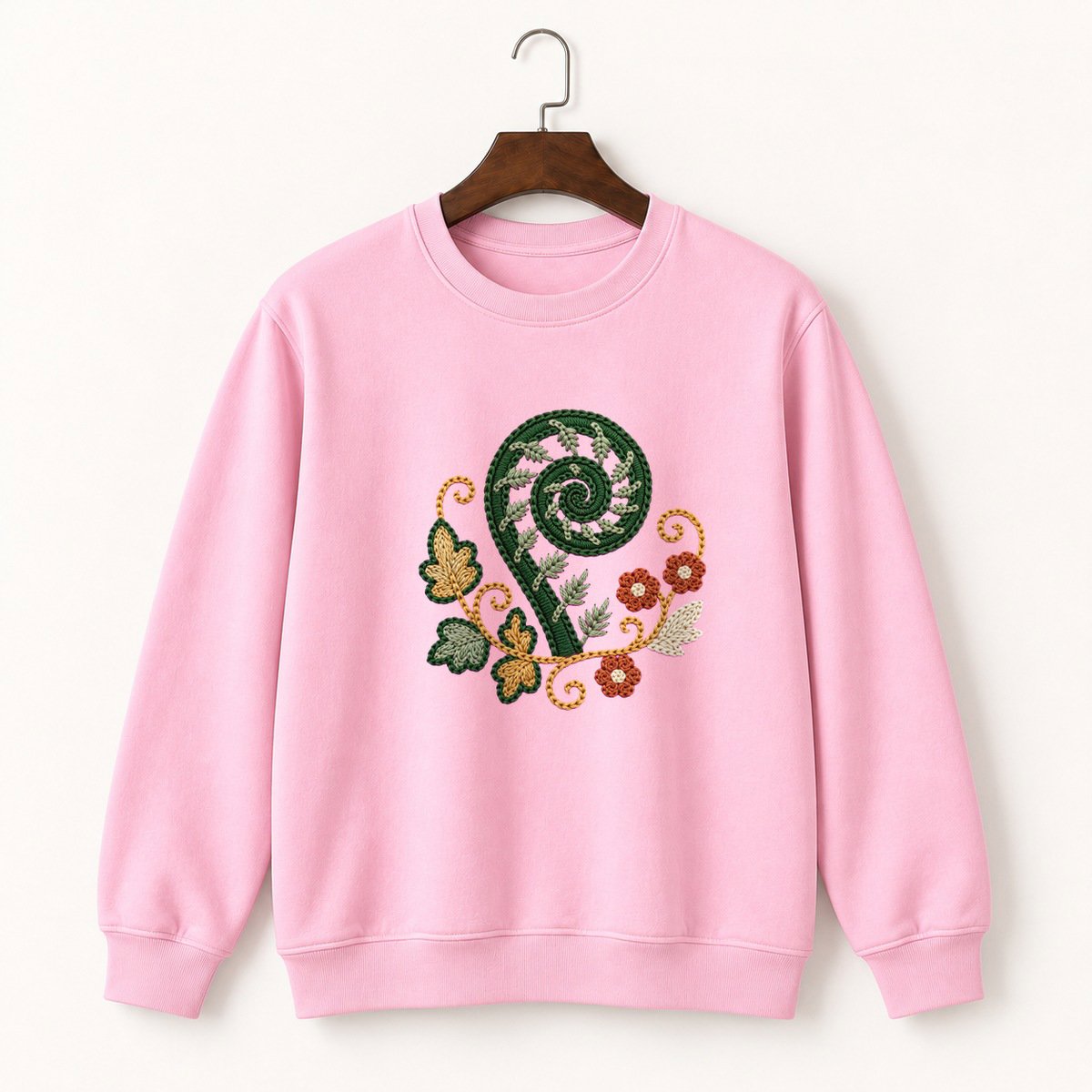 Fiddlehead Fern Crewneck Sweatshirt 4
