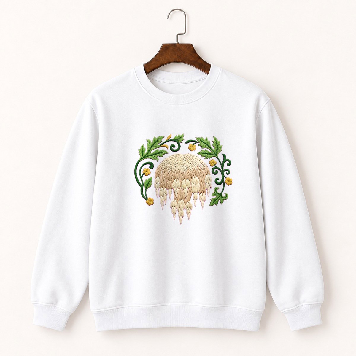 Lion's Mane Mushroom Crewneck Sweatshirt 5