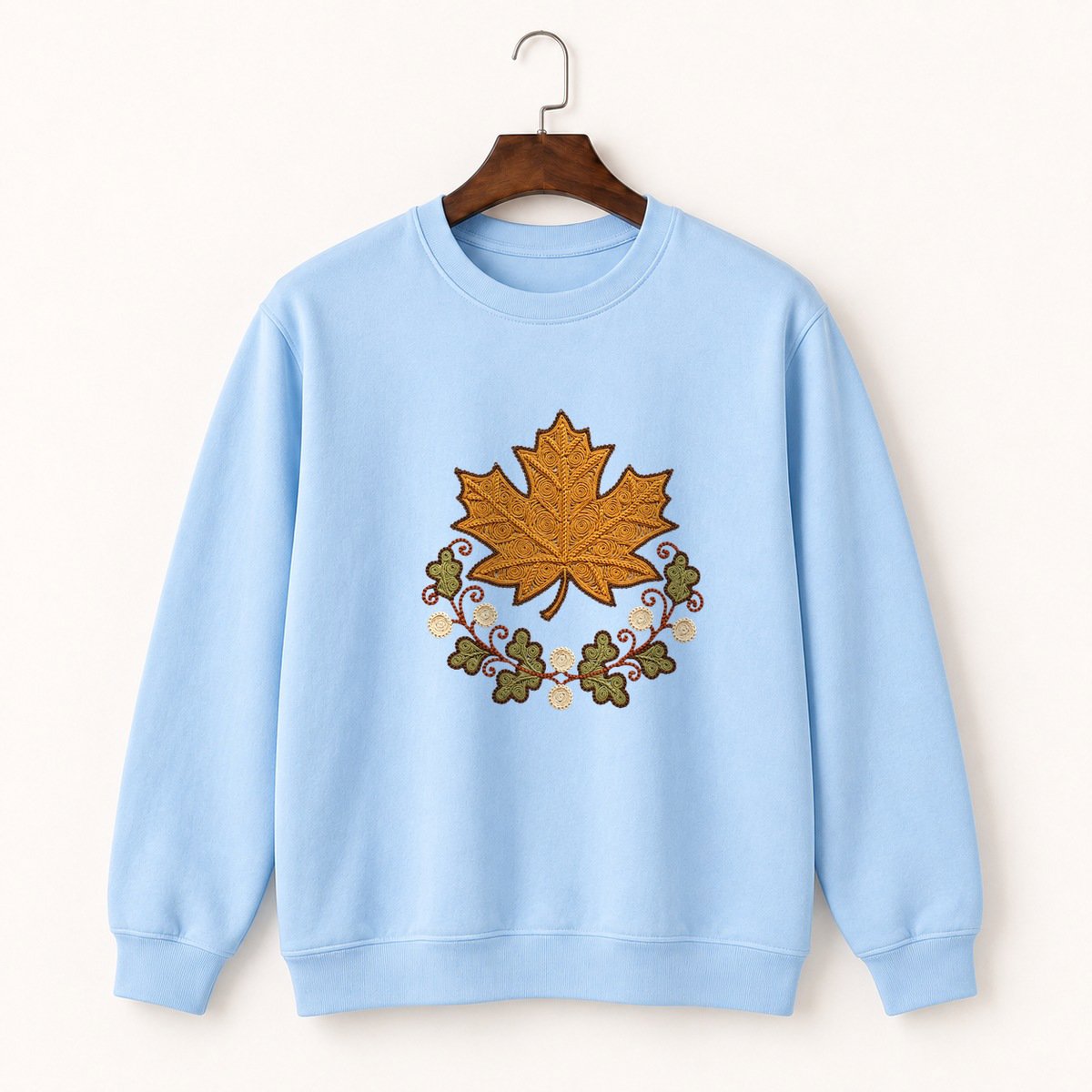 Maple Leaf Crewneck Sweatshirt 1