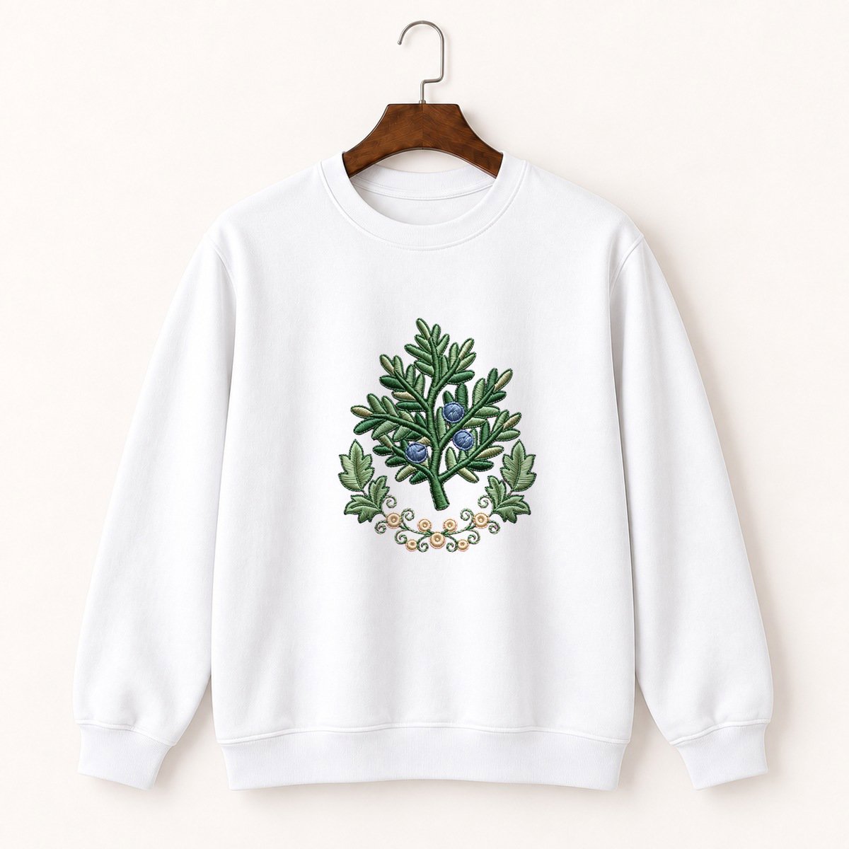 Juniper Branch Crewneck Sweatshirt 5
