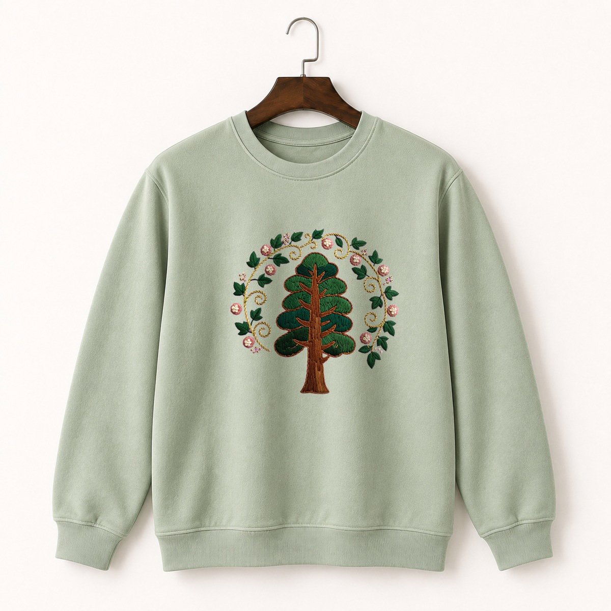 Redwood Tree Crewneck Sweatshirt 2