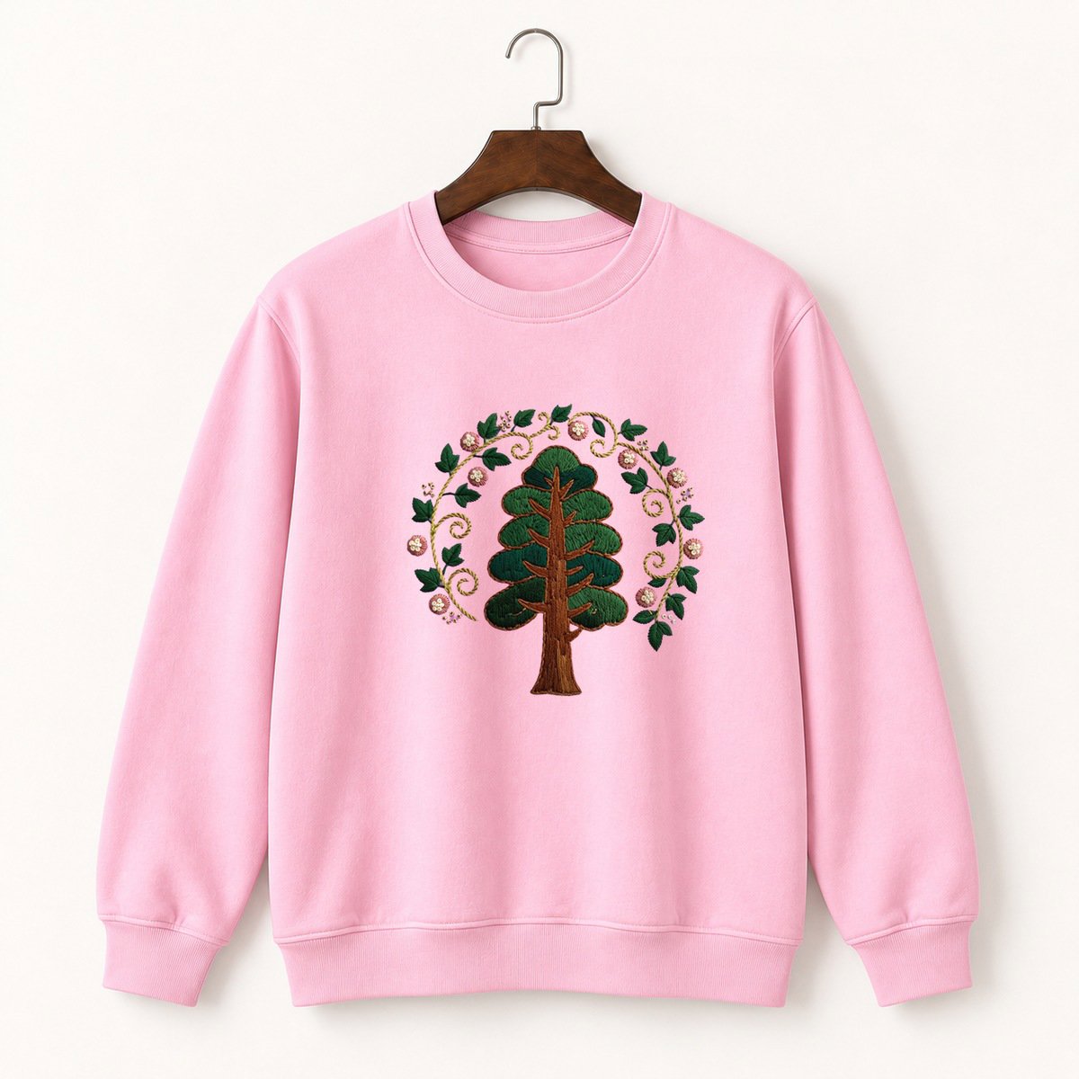 Redwood Tree Crewneck Sweatshirt 4