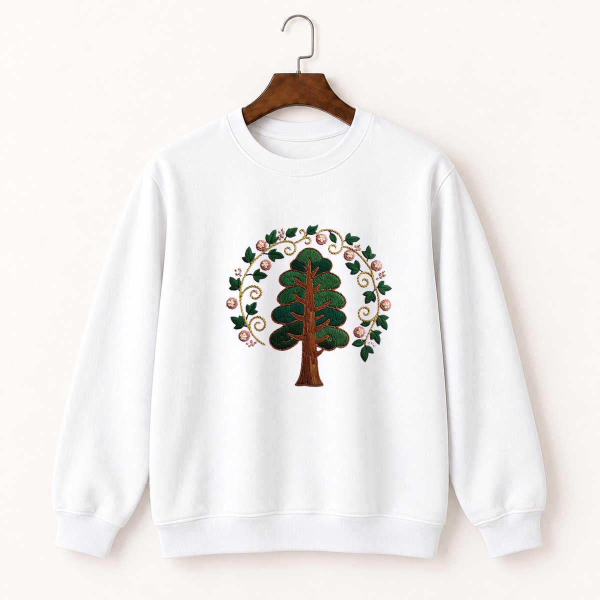 Redwood Tree Crewneck Sweatshirt 5