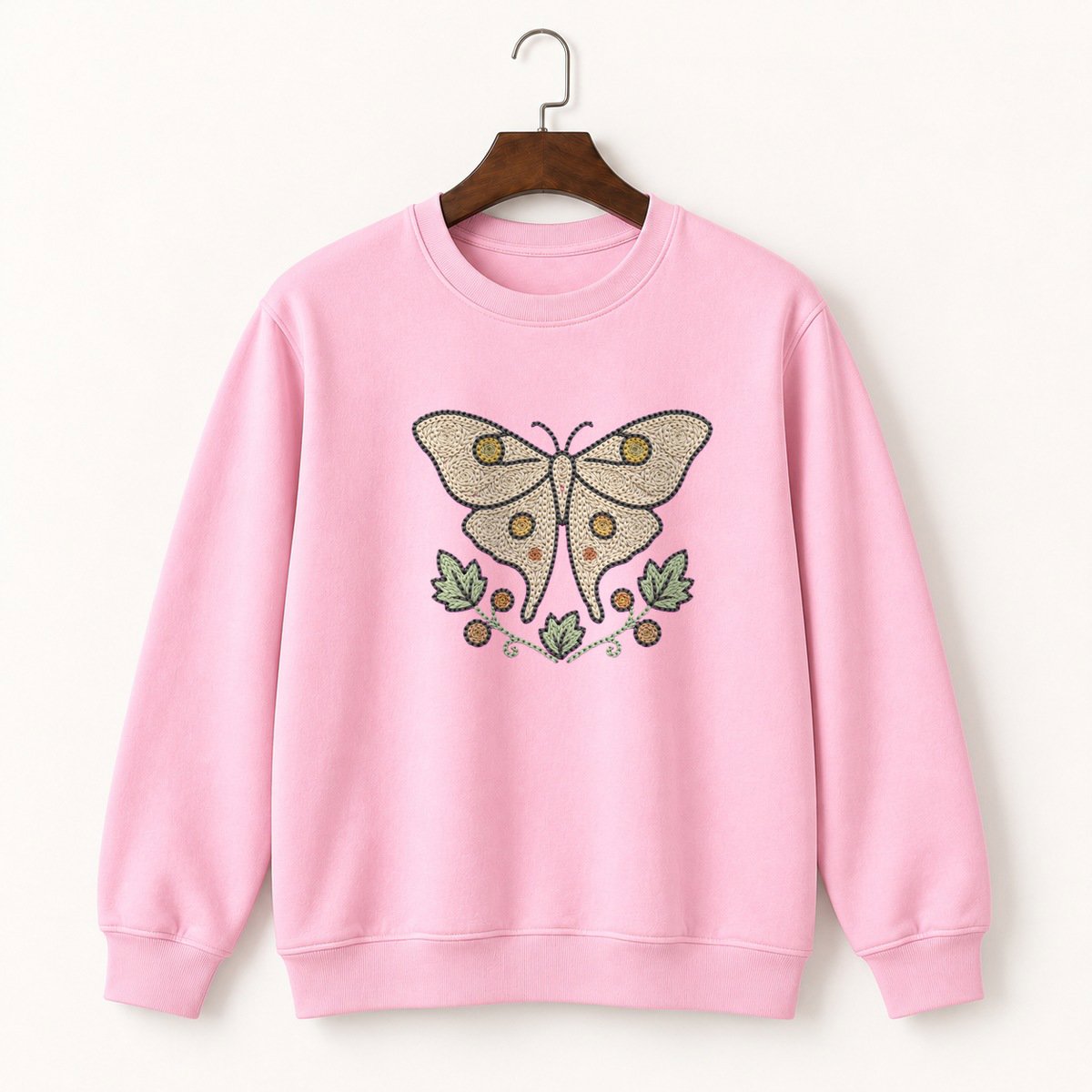 Luna Moth Crewneck Sweatshirt 4