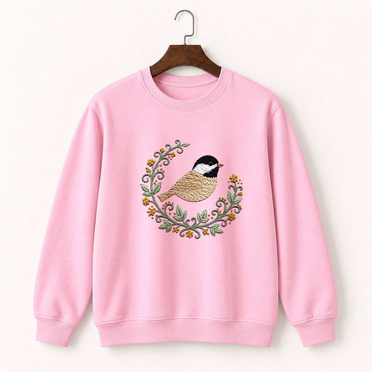Black-Capped Chickadee Crewneck Sweatshirt 4