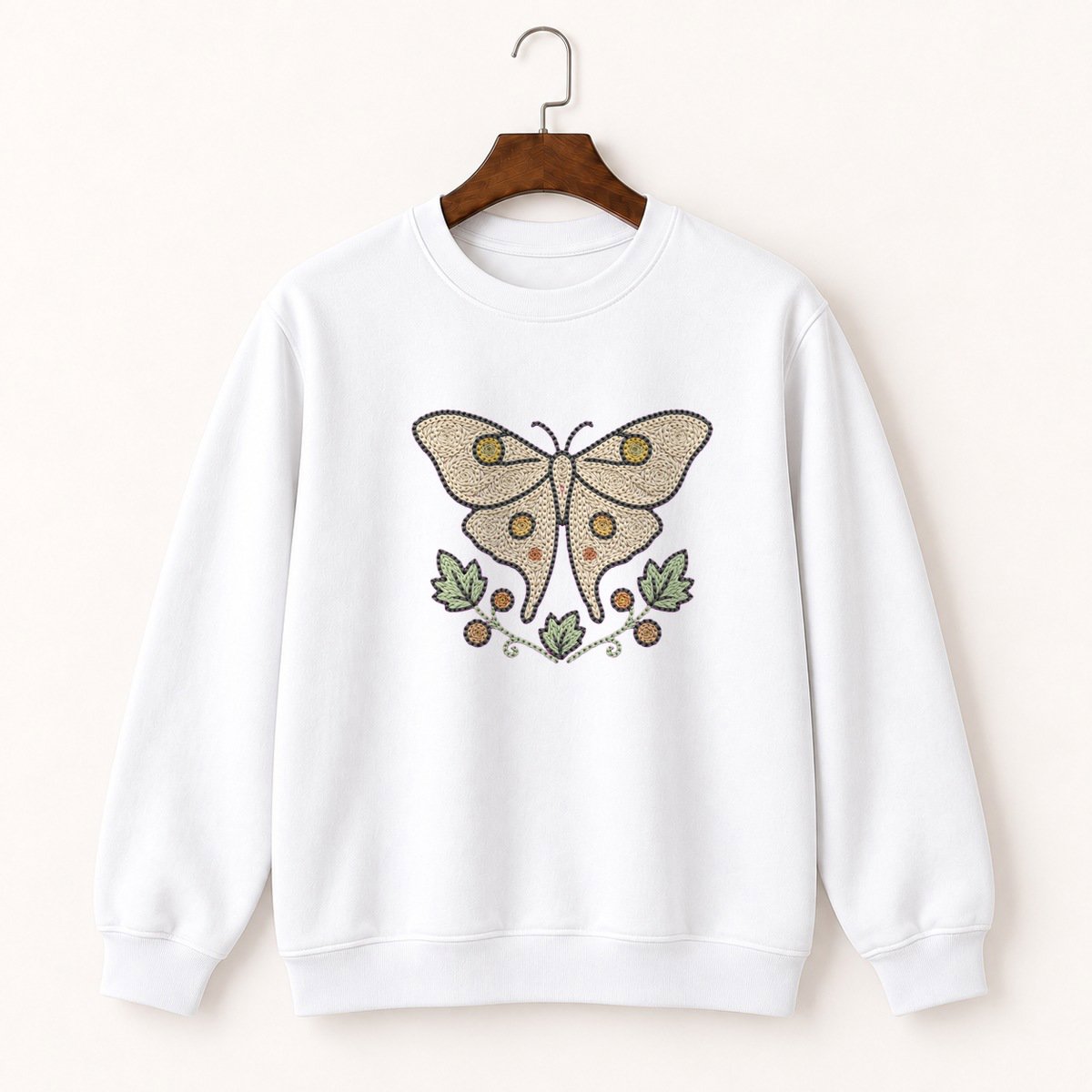 Luna Moth Crewneck Sweatshirt 5