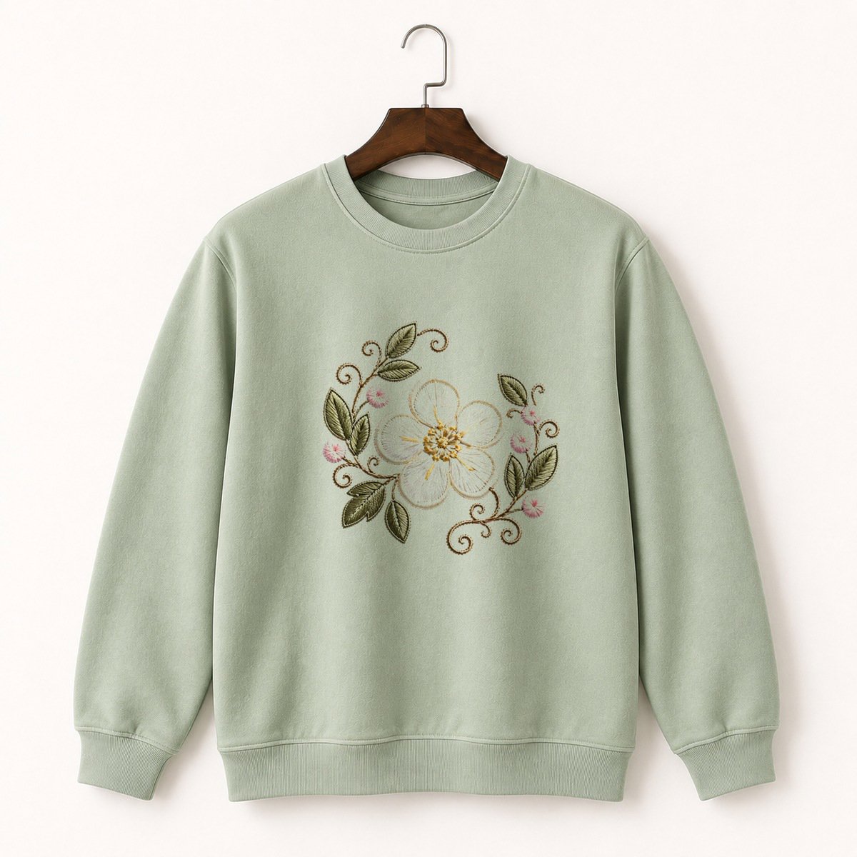 Hawthorn Blossom Crewneck Sweatshirt 2