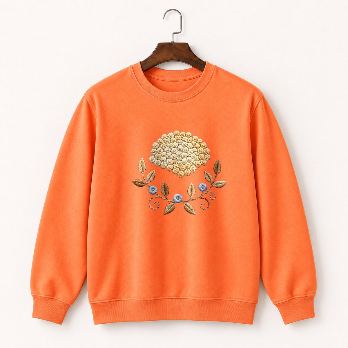 Yarrow Flower Crewneck Sweatshirt 3