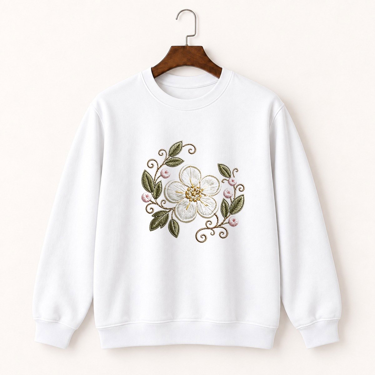 Hawthorn Blossom Crewneck Sweatshirt 5