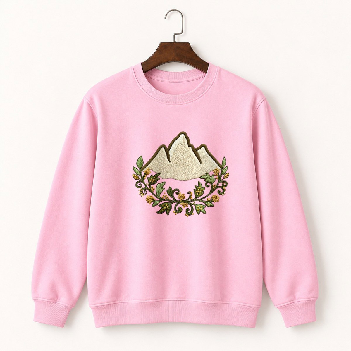 Grand Teton Mountains Crewneck Sweatshirt 4