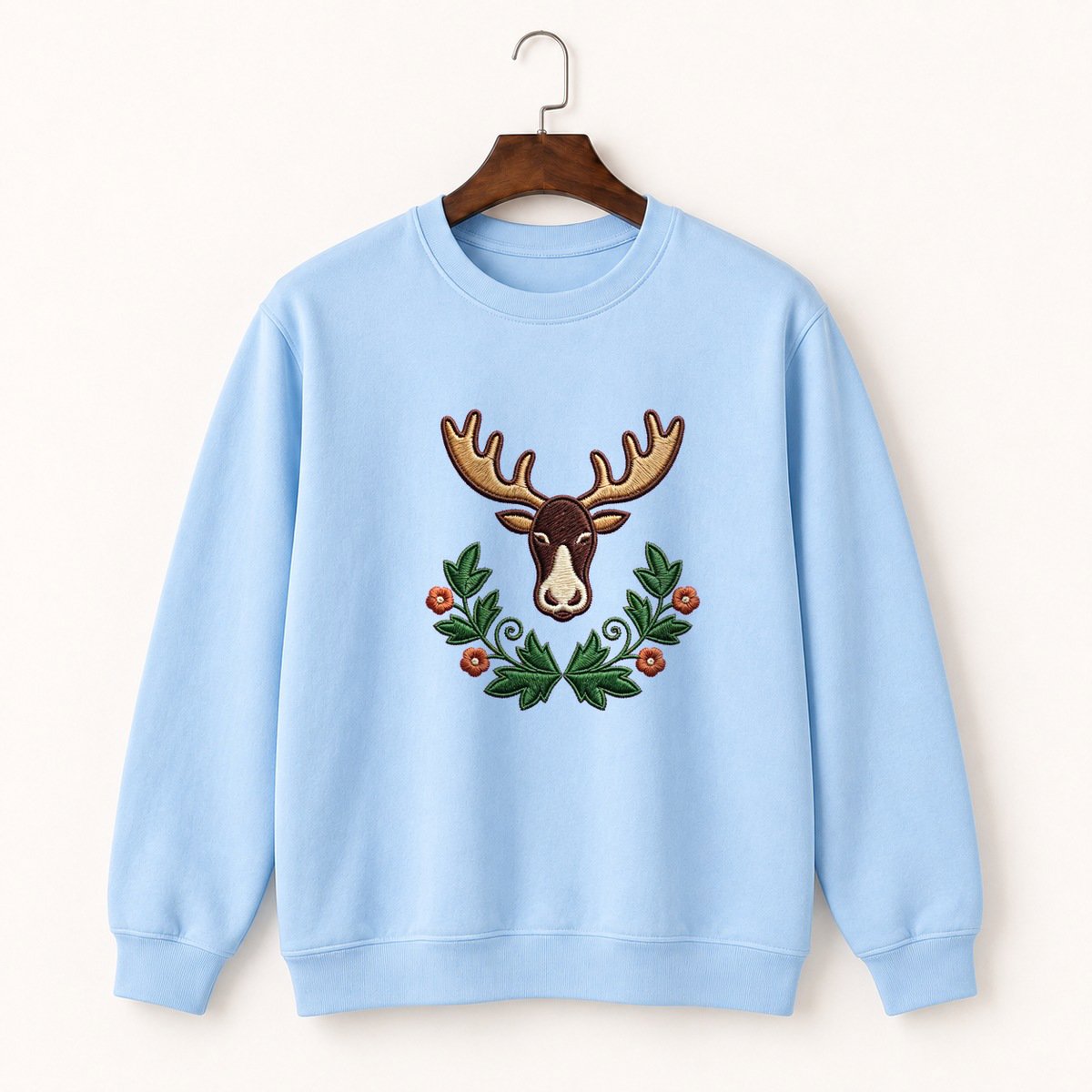 Moose Crewneck Sweatshirt 1