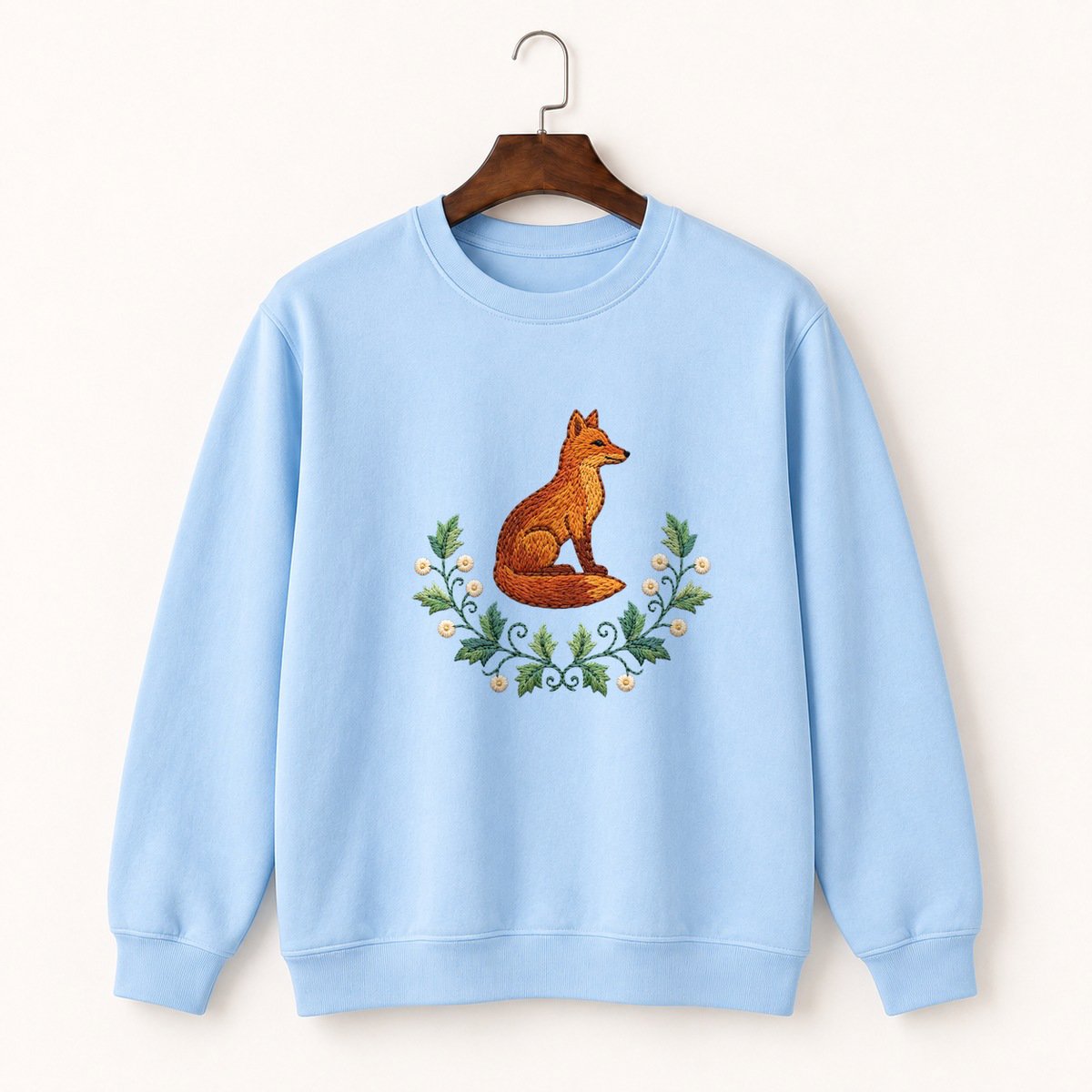 Red Fox Crewneck Sweatshirt 1