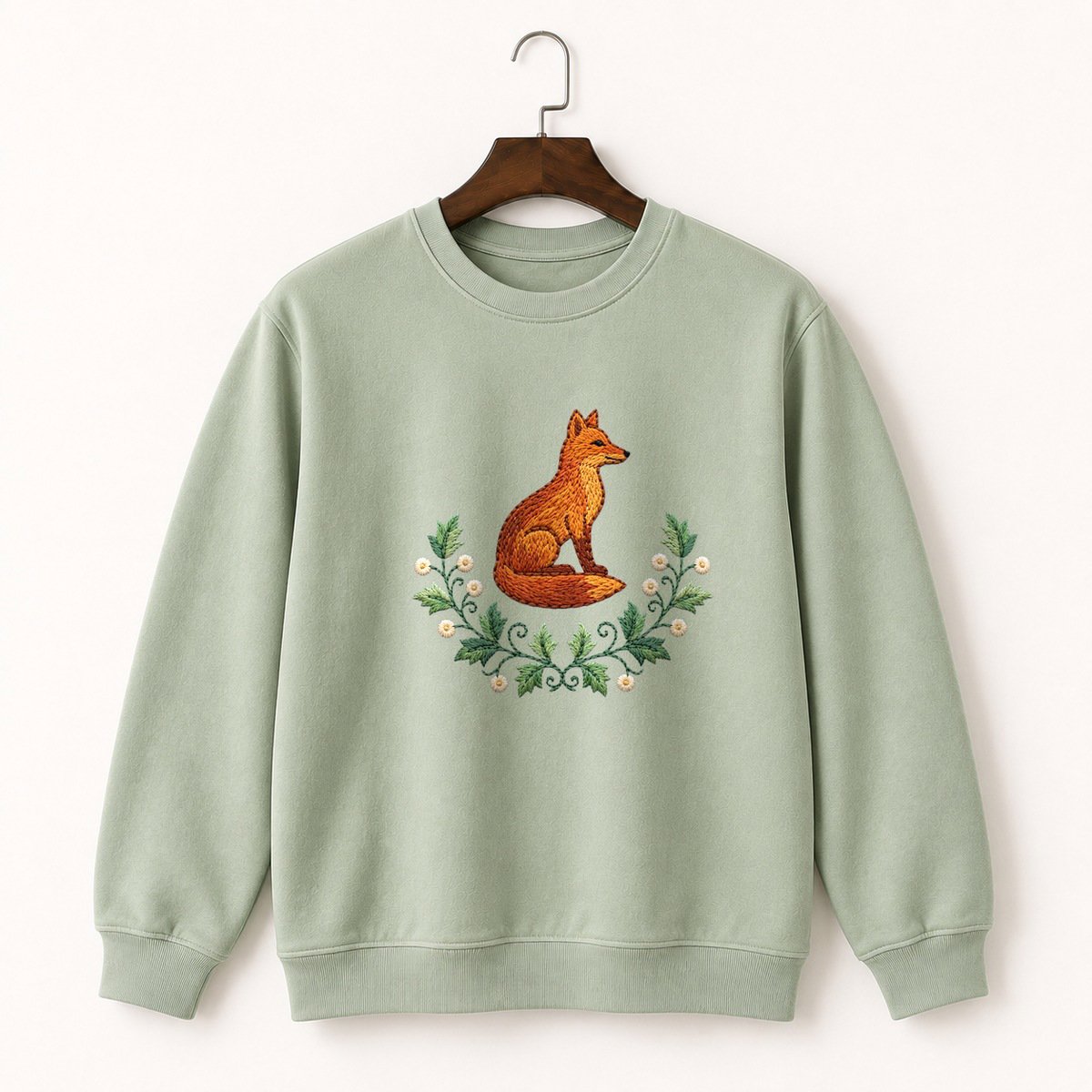 Red Fox Crewneck Sweatshirt 2
