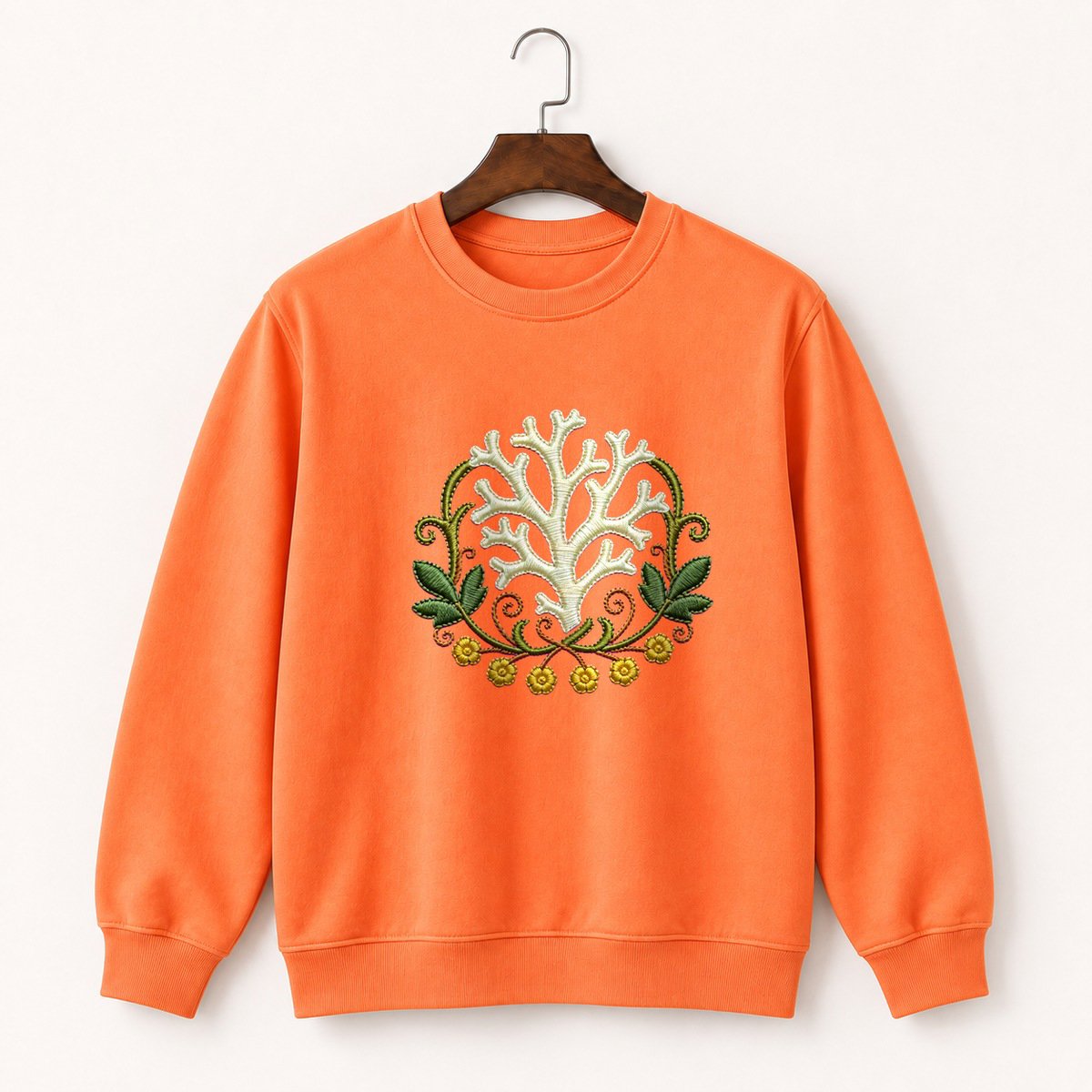 Woodland Lichen Crewneck Sweatshirt 3