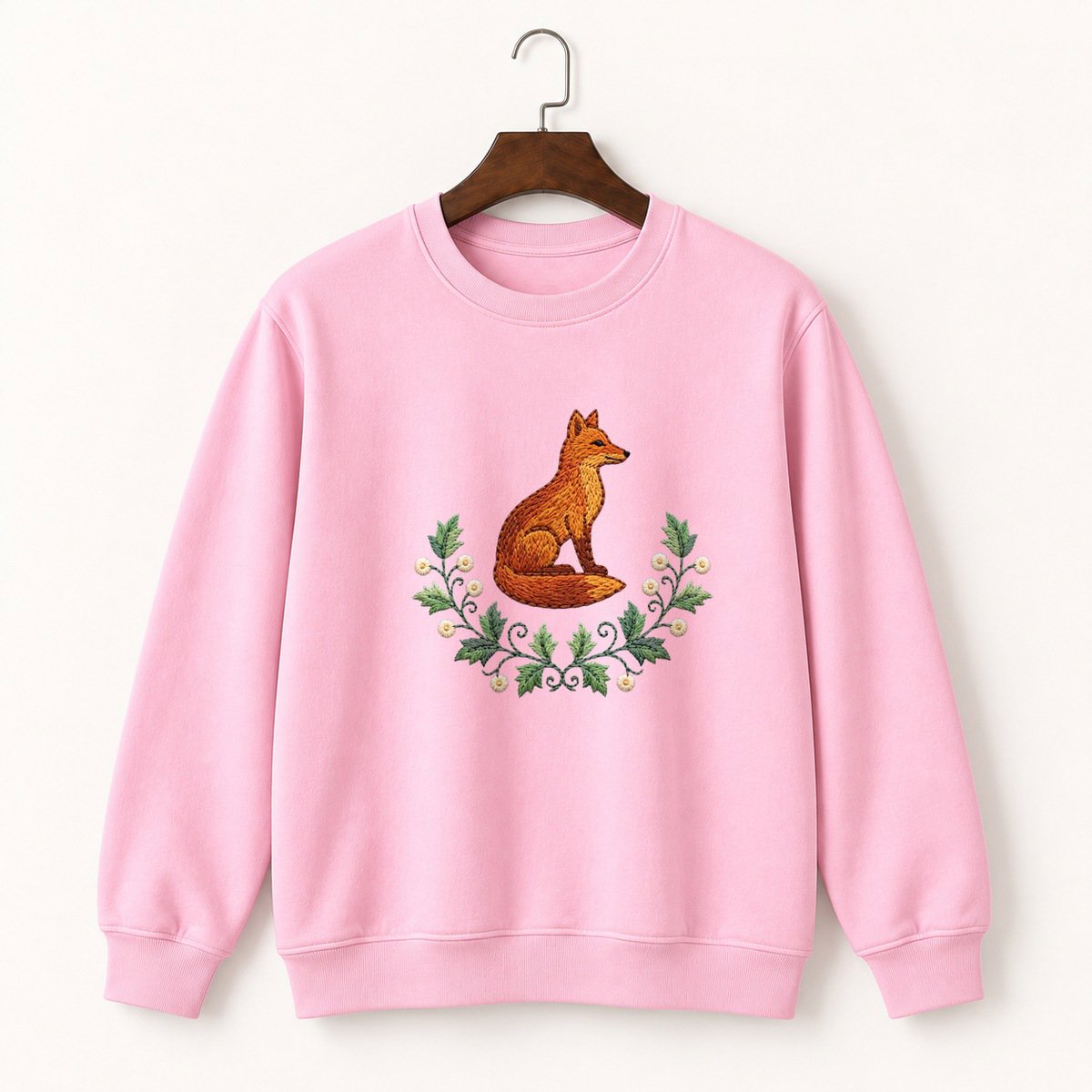 Red Fox Crewneck Sweatshirt 4
