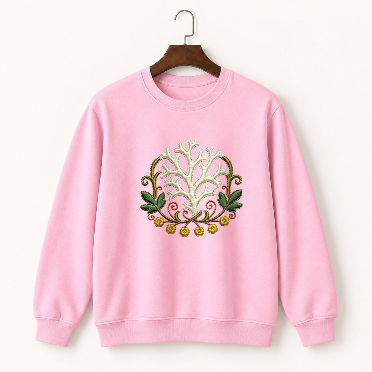 Woodland Lichen Crewneck Sweatshirt 4