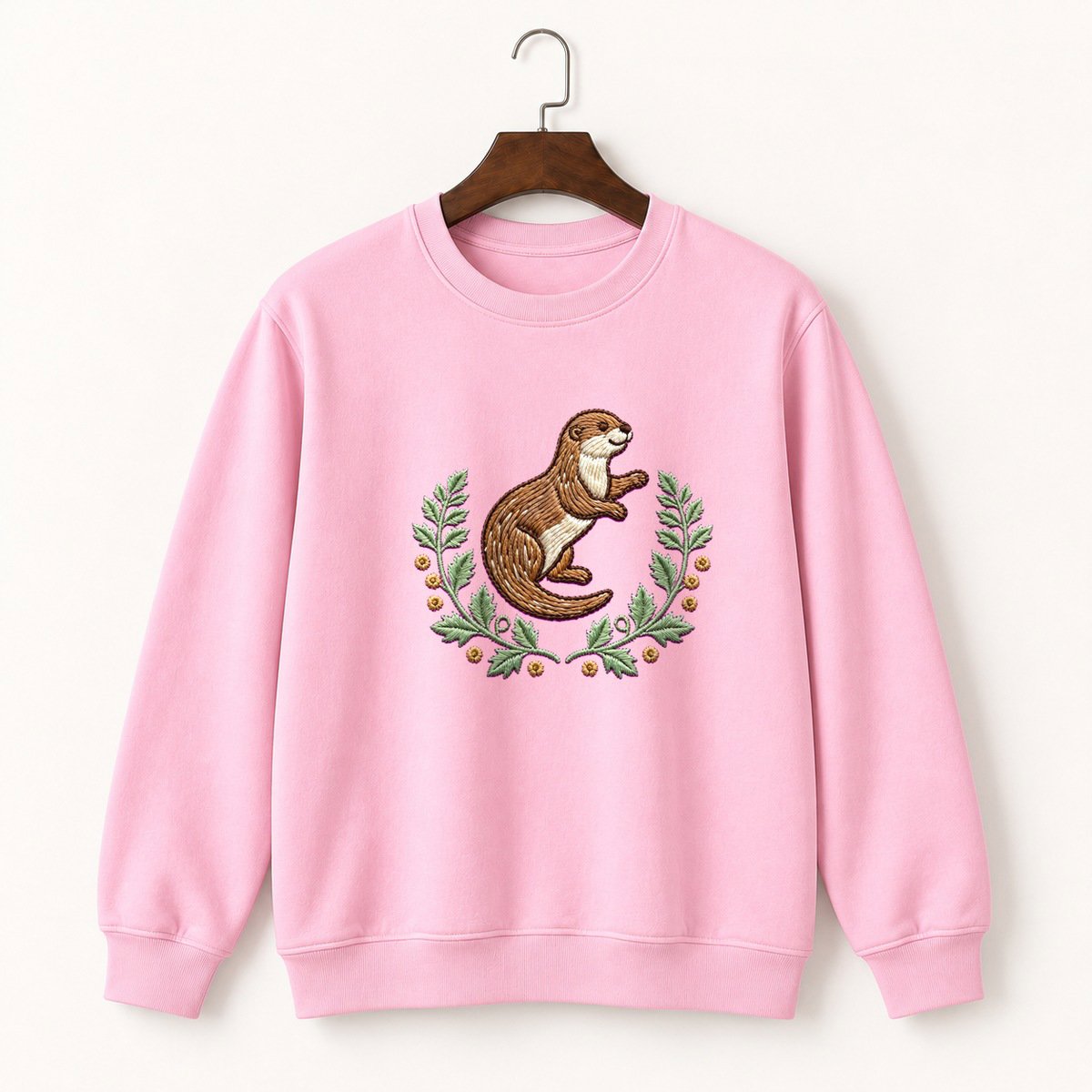 River Otter Crewneck Sweatshirt 4