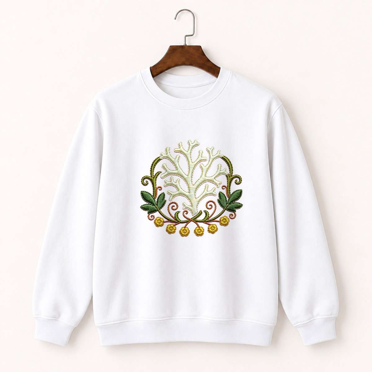 Woodland Lichen Crewneck Sweatshirt 5