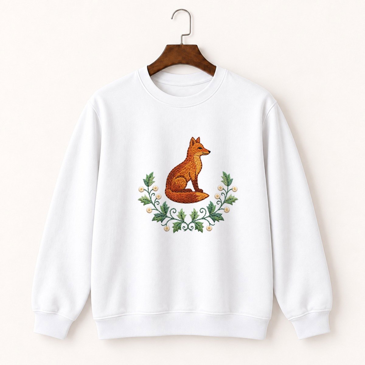 Red Fox Crewneck Sweatshirt 5