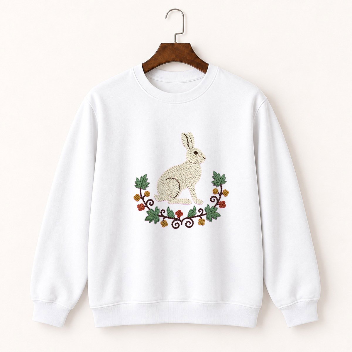 Snowshoe Hare Crewneck Sweatshirt 5