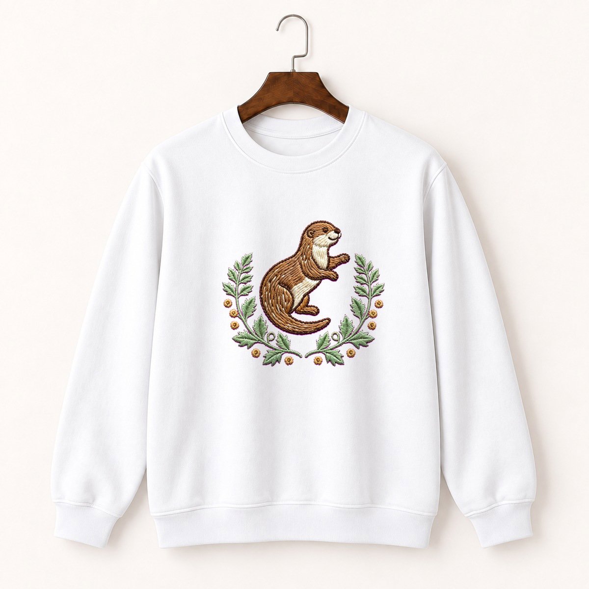 River Otter Crewneck Sweatshirt 5