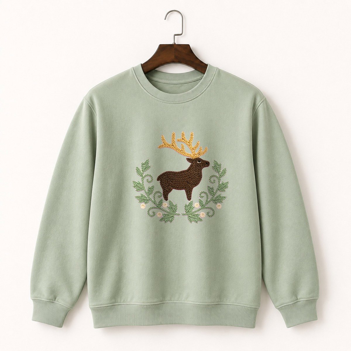 Elk Crewneck Sweatshirt 2
