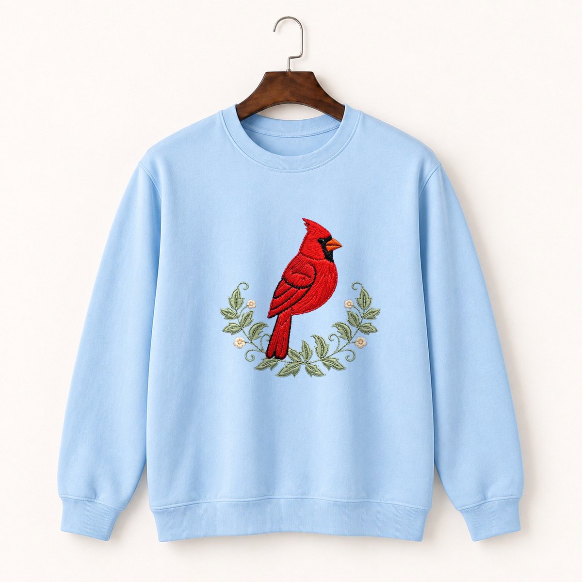 Northern Cardinal Crewneck Sweatshirt 1