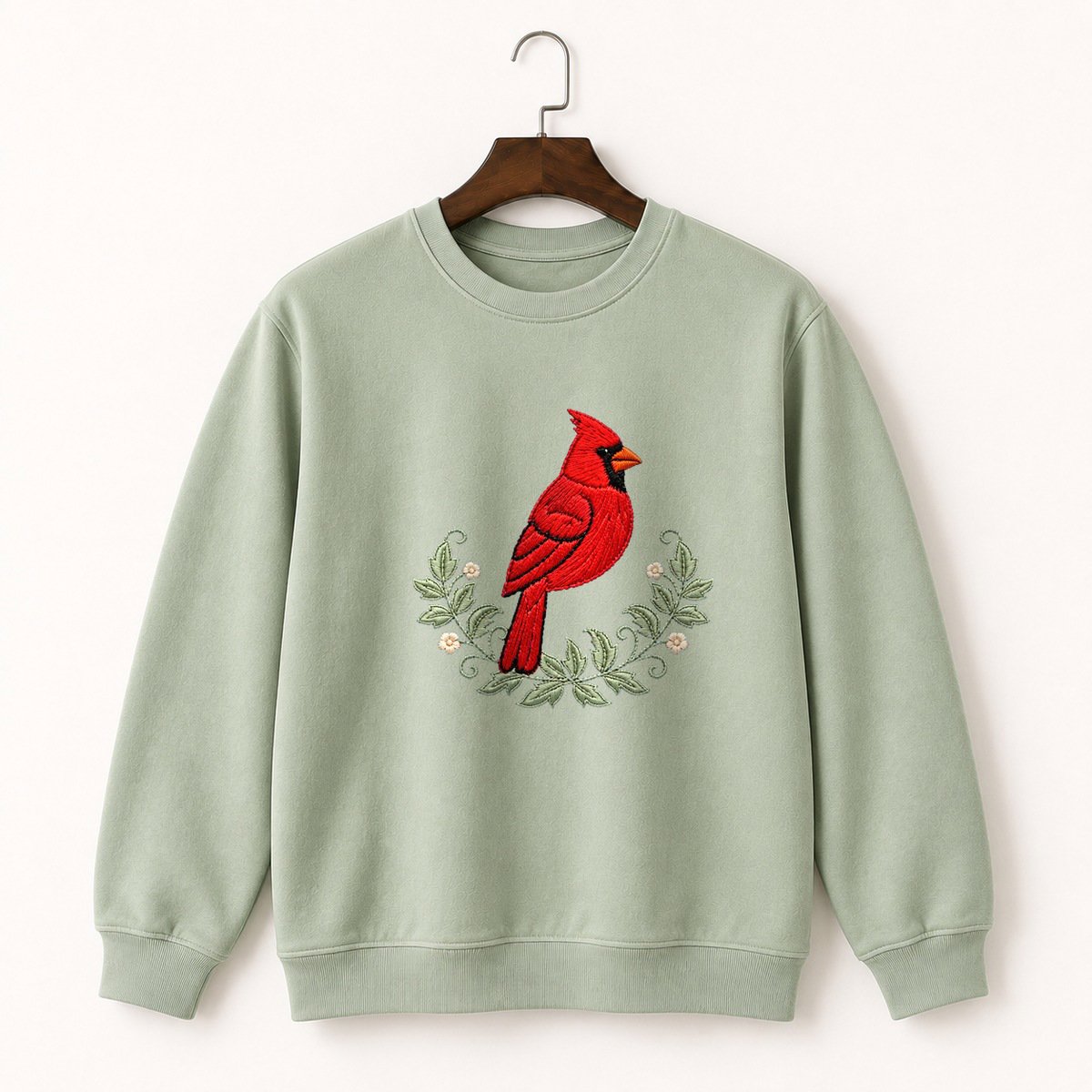 Northern Cardinal Crewneck Sweatshirt 2