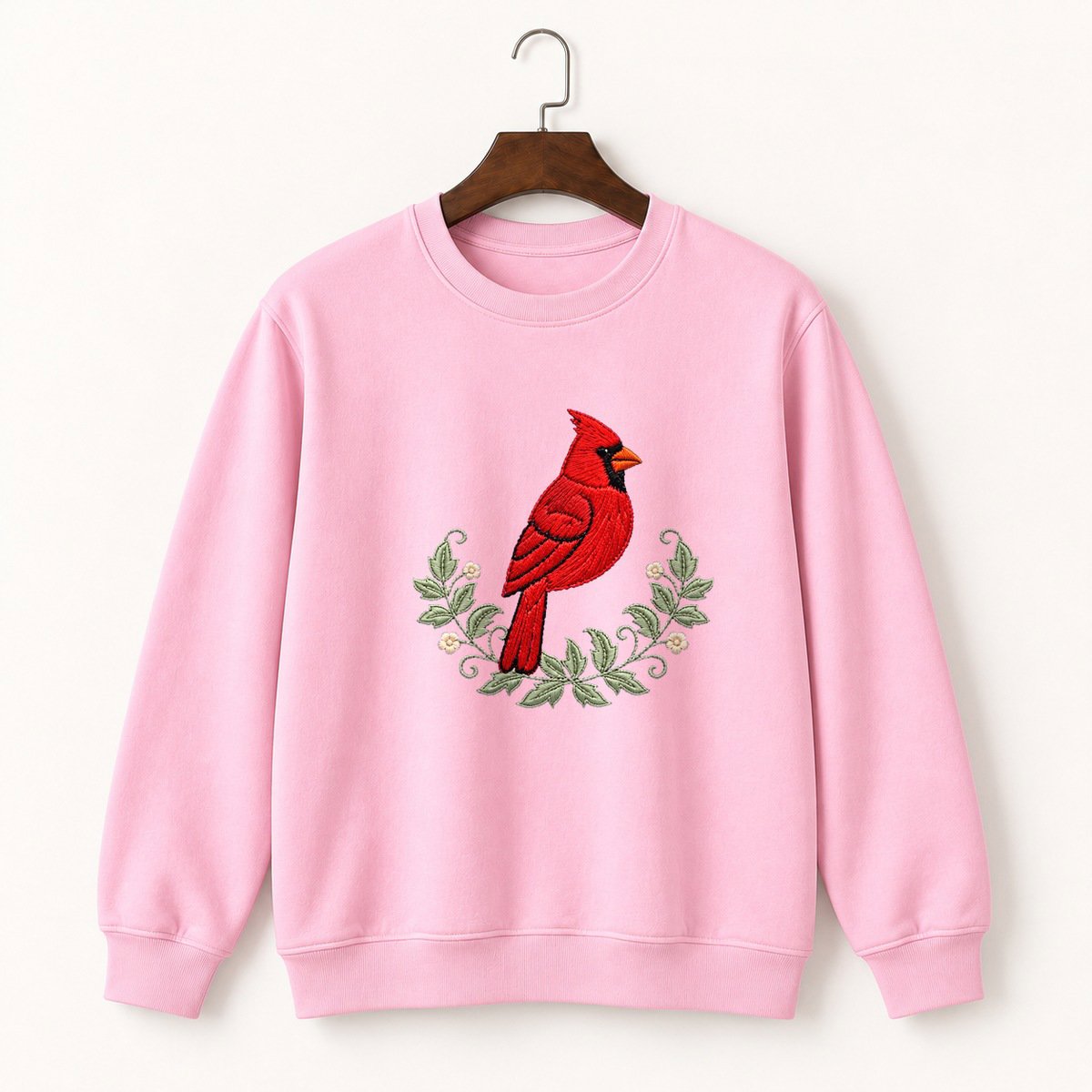 Northern Cardinal Crewneck Sweatshirt 4