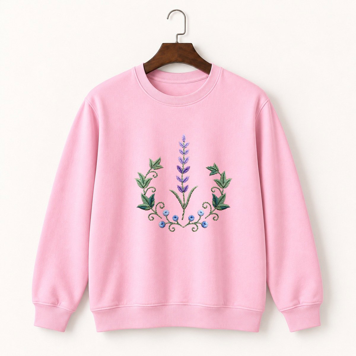 Lavender Crewneck Sweatshirt 4