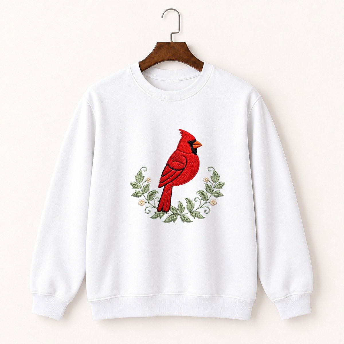 Northern Cardinal Crewneck Sweatshirt 5