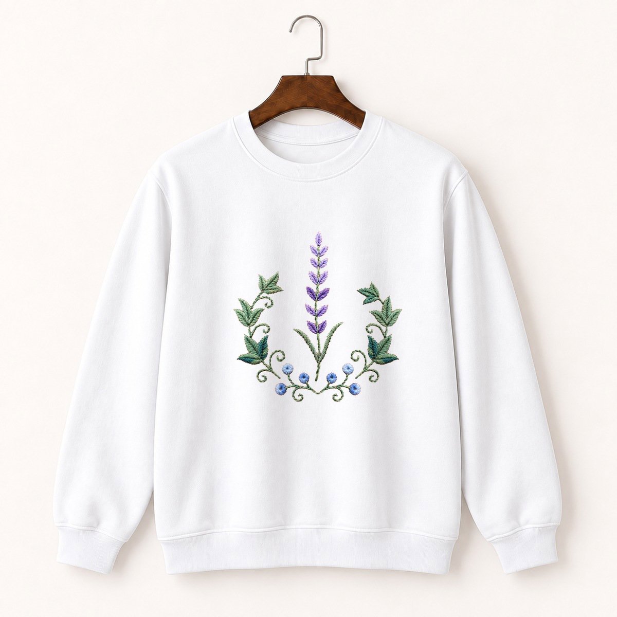 Lavender Crewneck Sweatshirt 5
