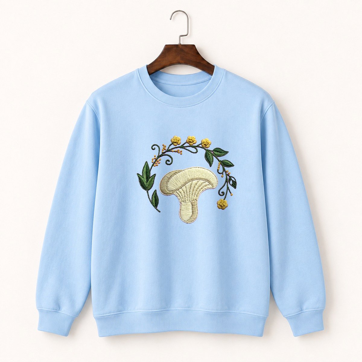 Oyster Mushroom Crewneck Sweatshirt 1