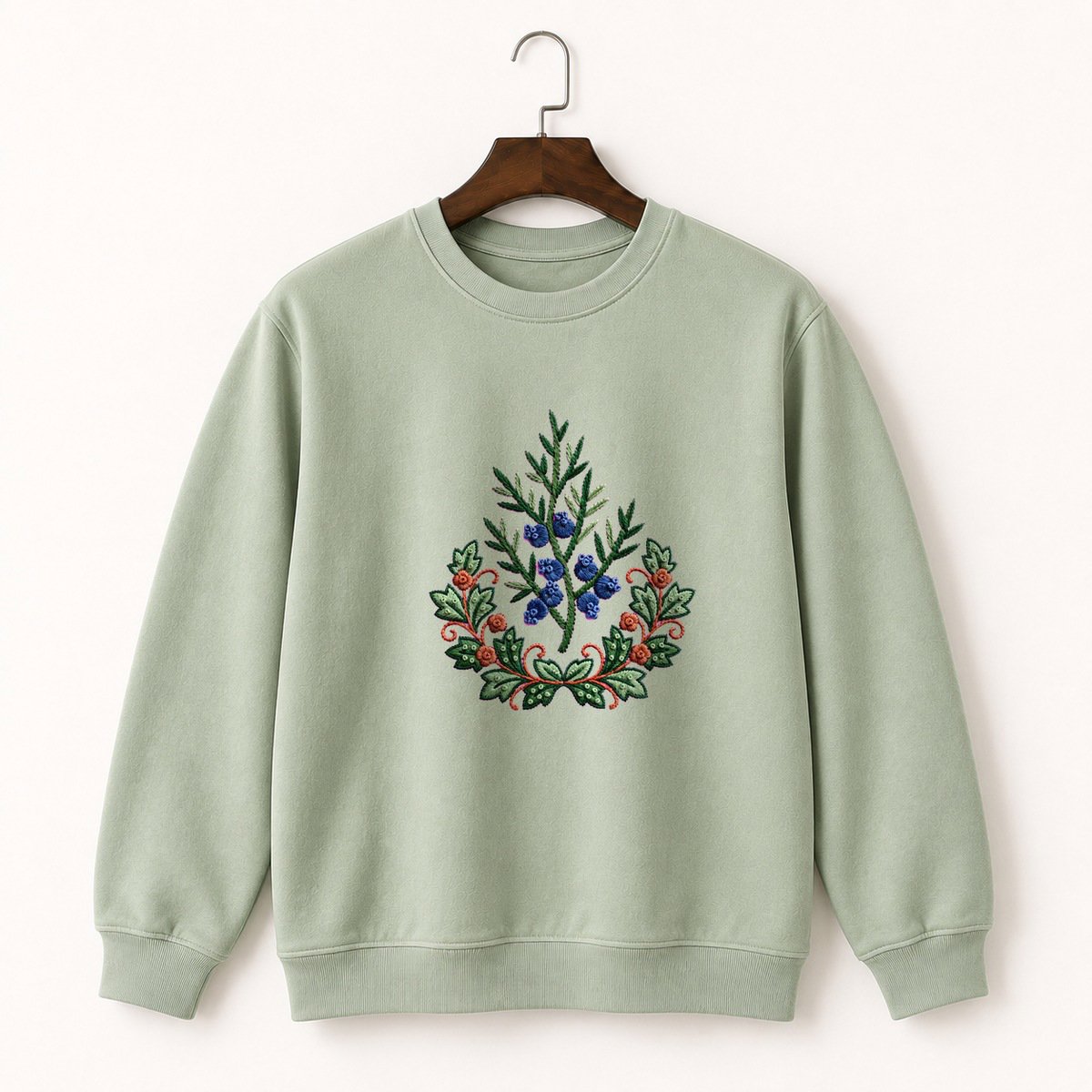 Juniper Branch Crewneck Sweatshirt 2