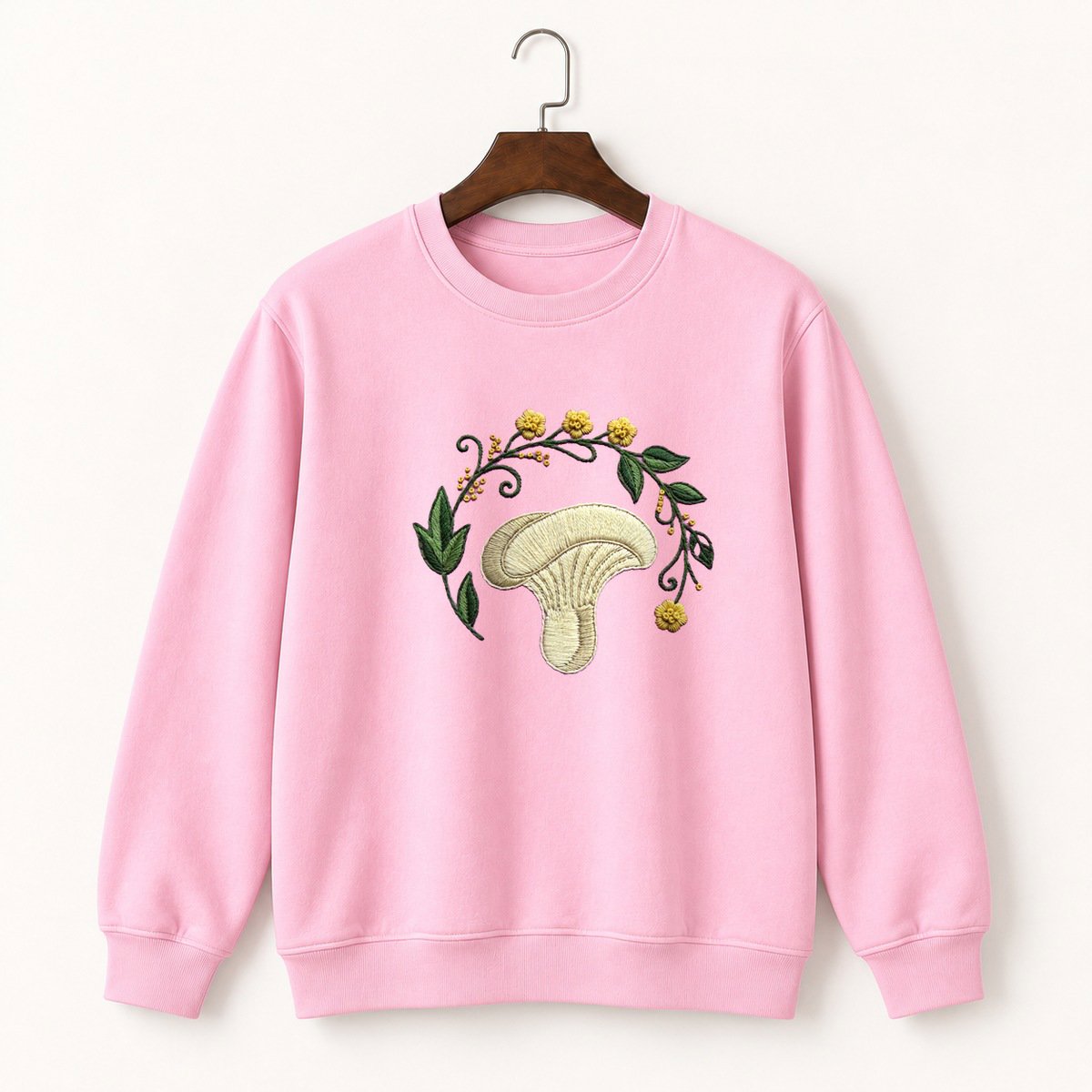 Oyster Mushroom Crewneck Sweatshirt 4