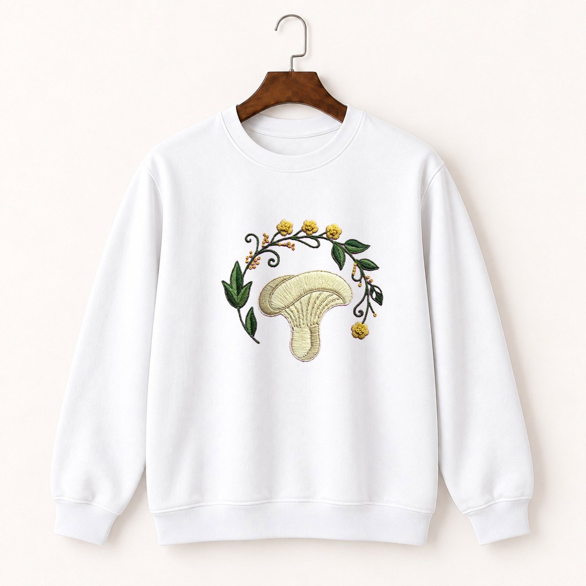 Oyster Mushroom Crewneck Sweatshirt 5