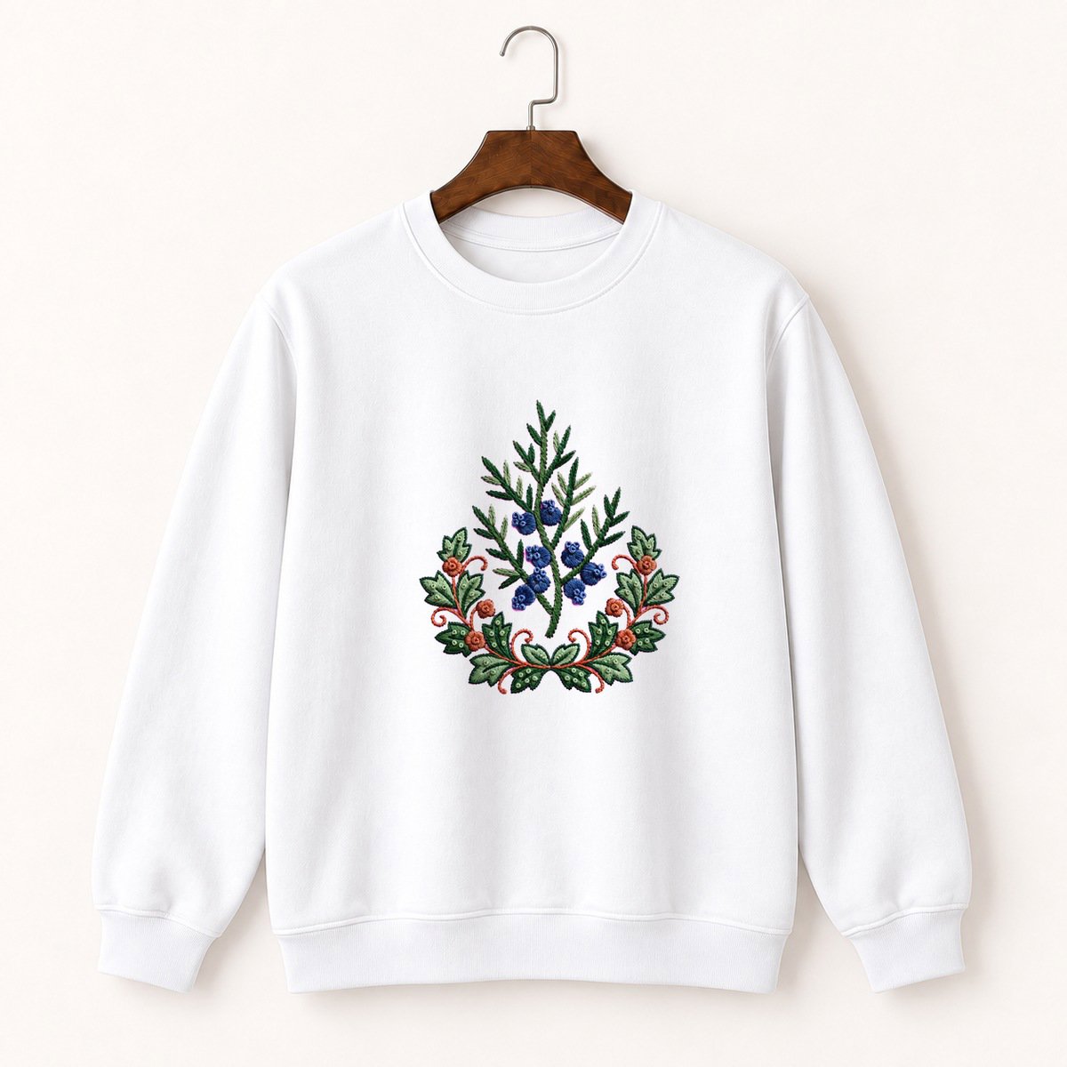Juniper Branch Crewneck Sweatshirt 5