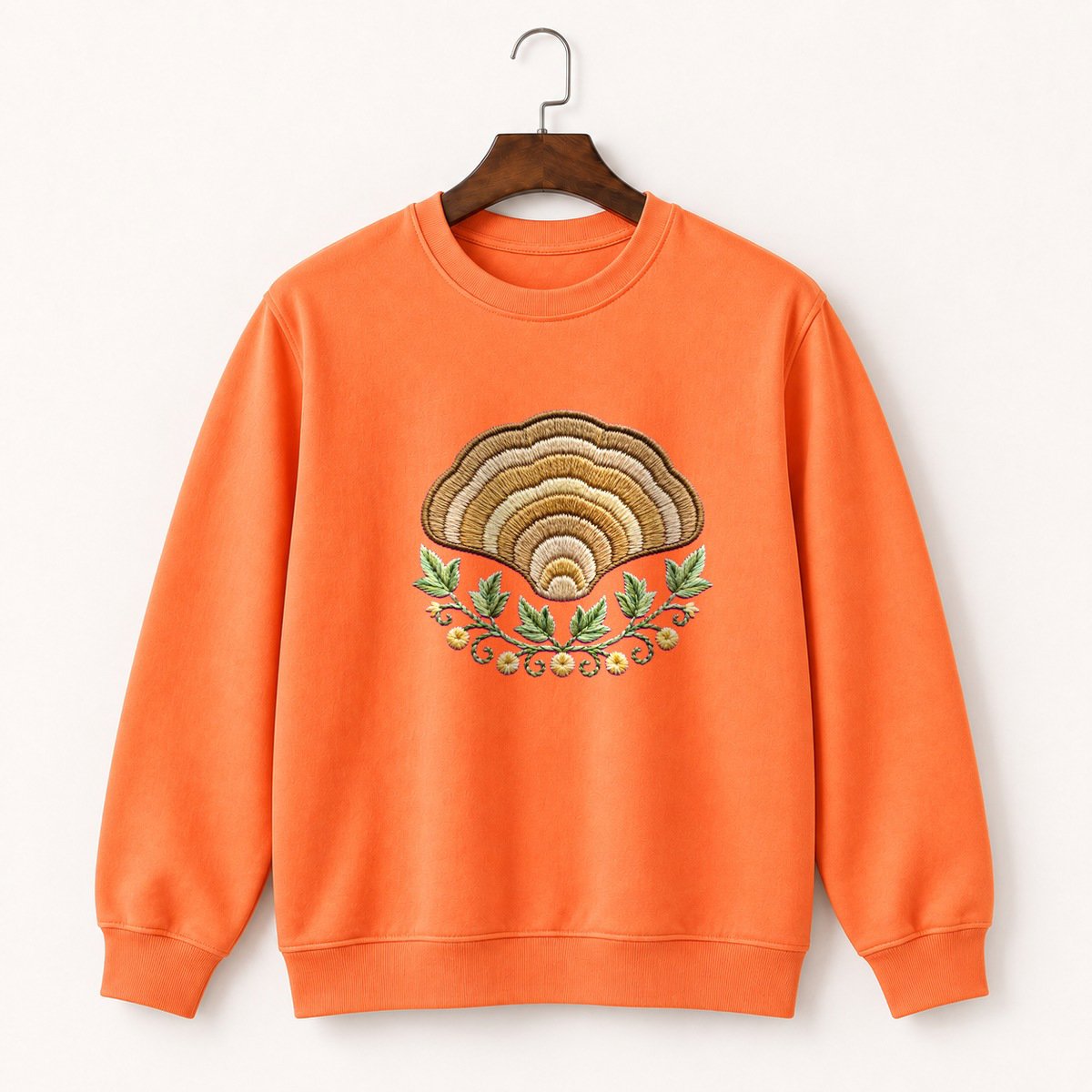 Turkey Tail Mushroom Crewneck Sweatshirt 3
