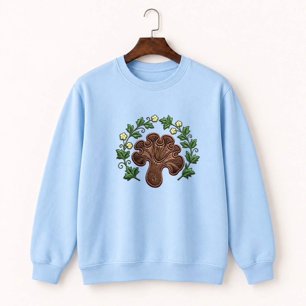 Wood Ear Mushroom Crewneck Sweatshirt 1