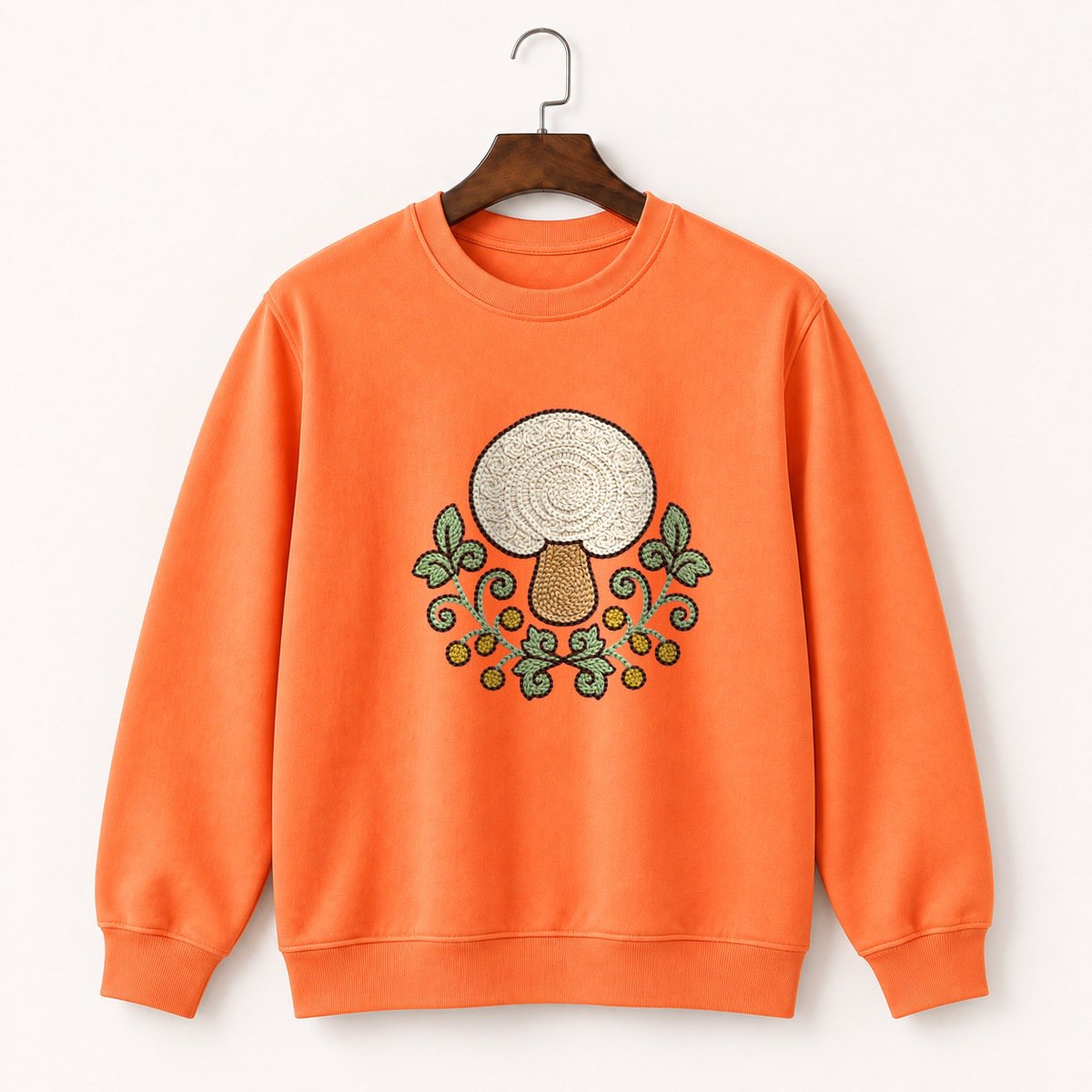 Puffball Mushroom Crewneck Sweatshirt 3