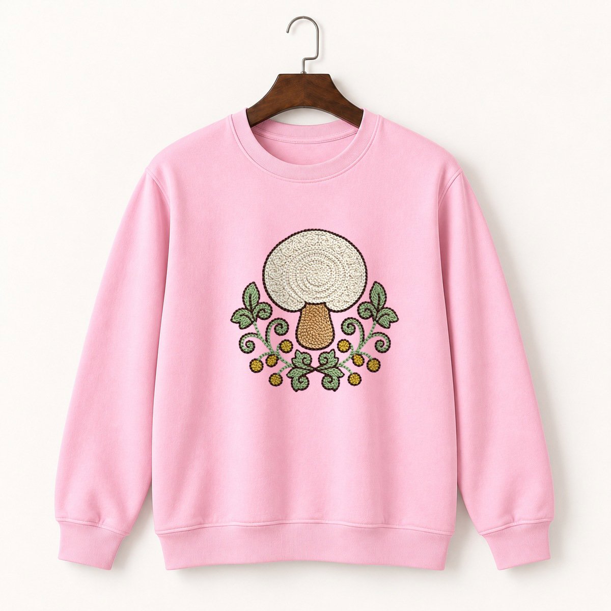 Puffball Mushroom Crewneck Sweatshirt 4