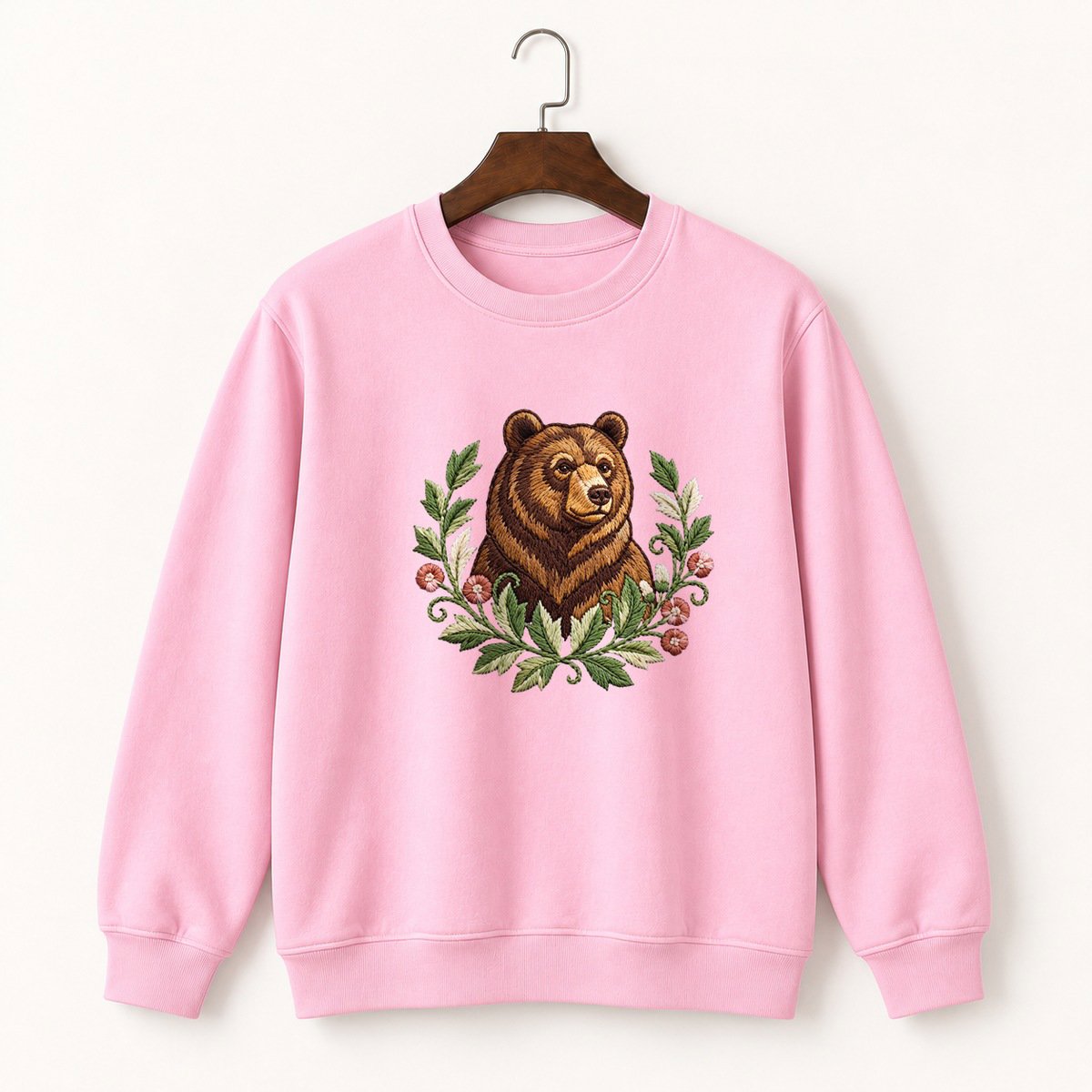 Brown Bear Crewneck Sweatshirt 4